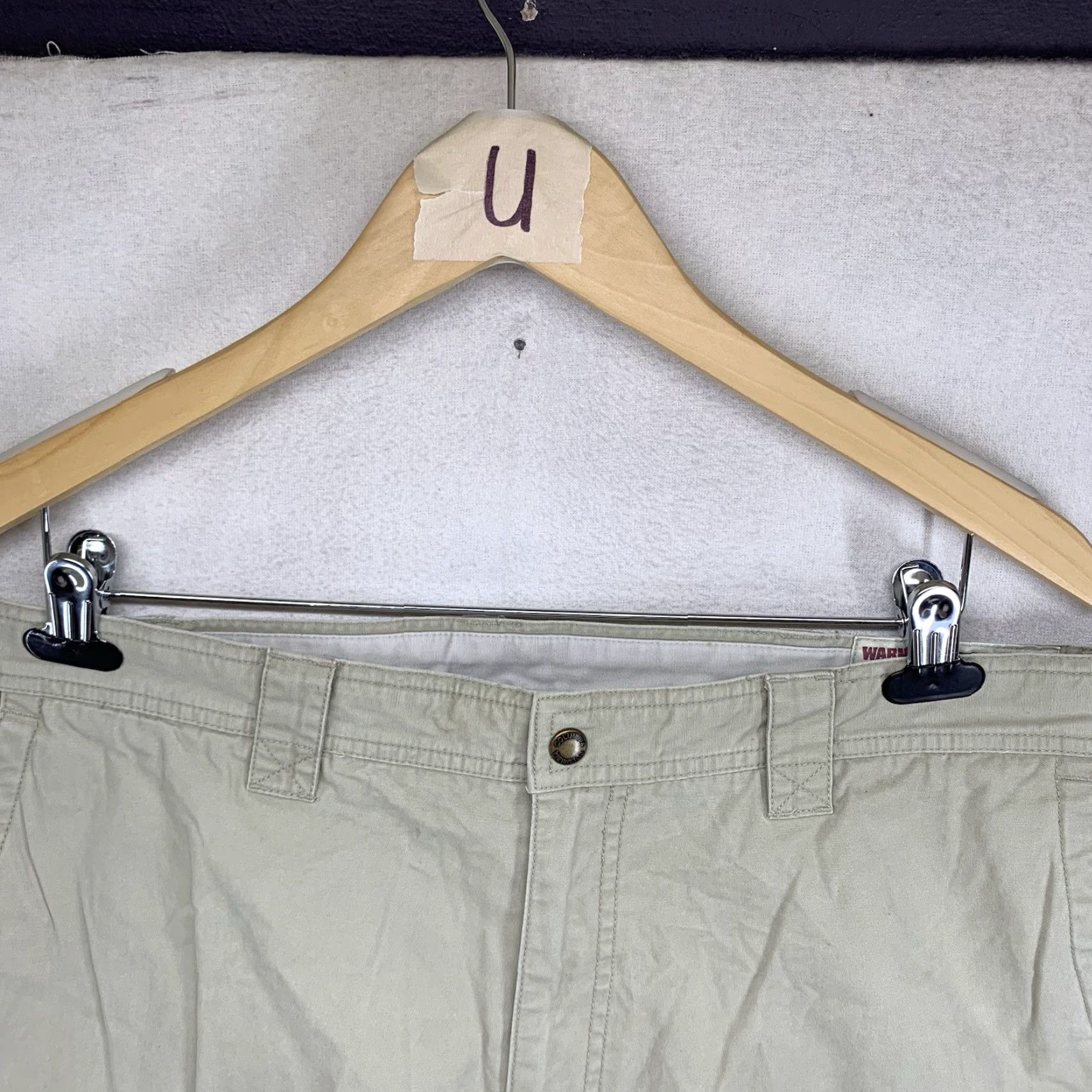 Vintage VINTAGE Columbia Men's Pants Khakis Casual Hiking Workwear 38x30 Beige Cotton Size US 38 / EU 54 - 3 Thumbnail
