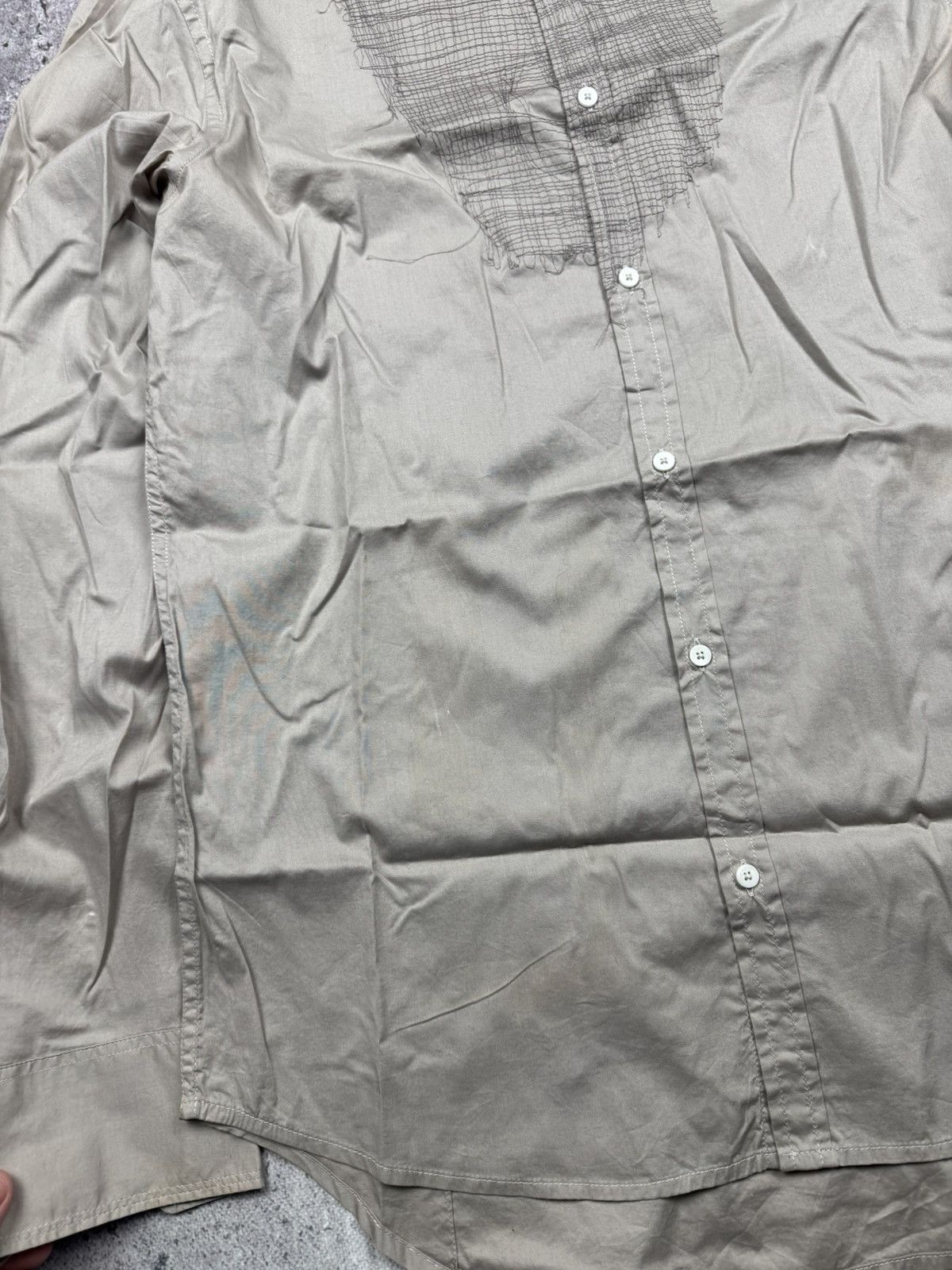 Diesel Vintage Diesel Cowboy Western Embroidered Striped Shirt Size US L / EU 52-54 / 3 - 6 Thumbnail