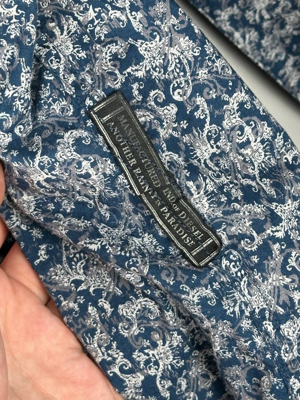 Diesel Diesel Shirt Vintage Long Sleeve Button Ups Rare Size US M / EU 48-50 / 2 - 8 Thumbnail