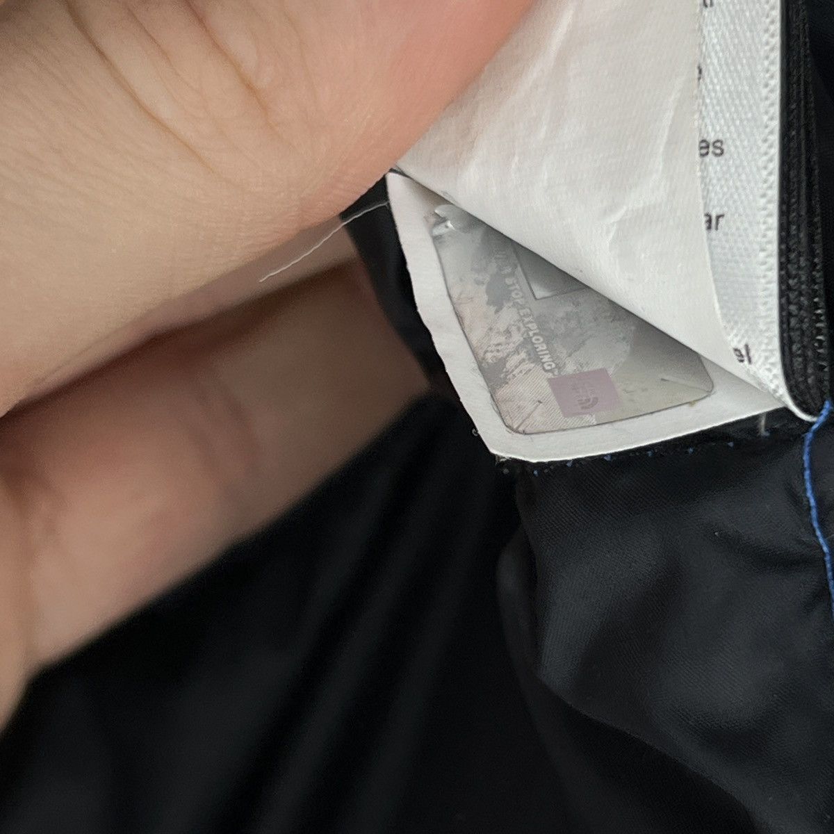 The North Face The North Face Nuptse 700 Blue Logo Puffer Down Jacket Size US L / EU 52-54 / 3 - 12 Thumbnail