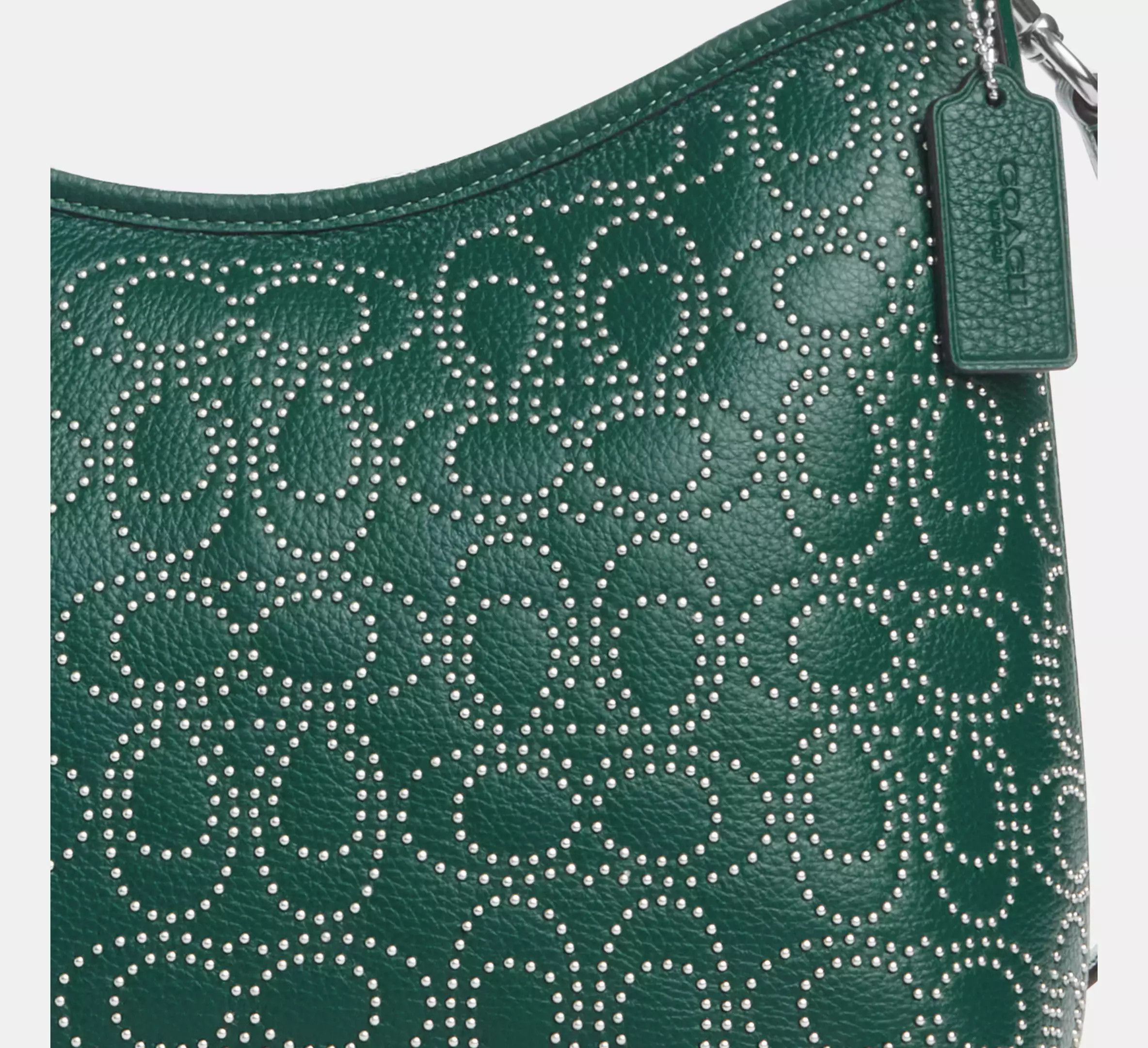 Coach Laurel Shoulder Bag With Signature Rivets CX258 Size ONE SIZE - 7 Thumbnail