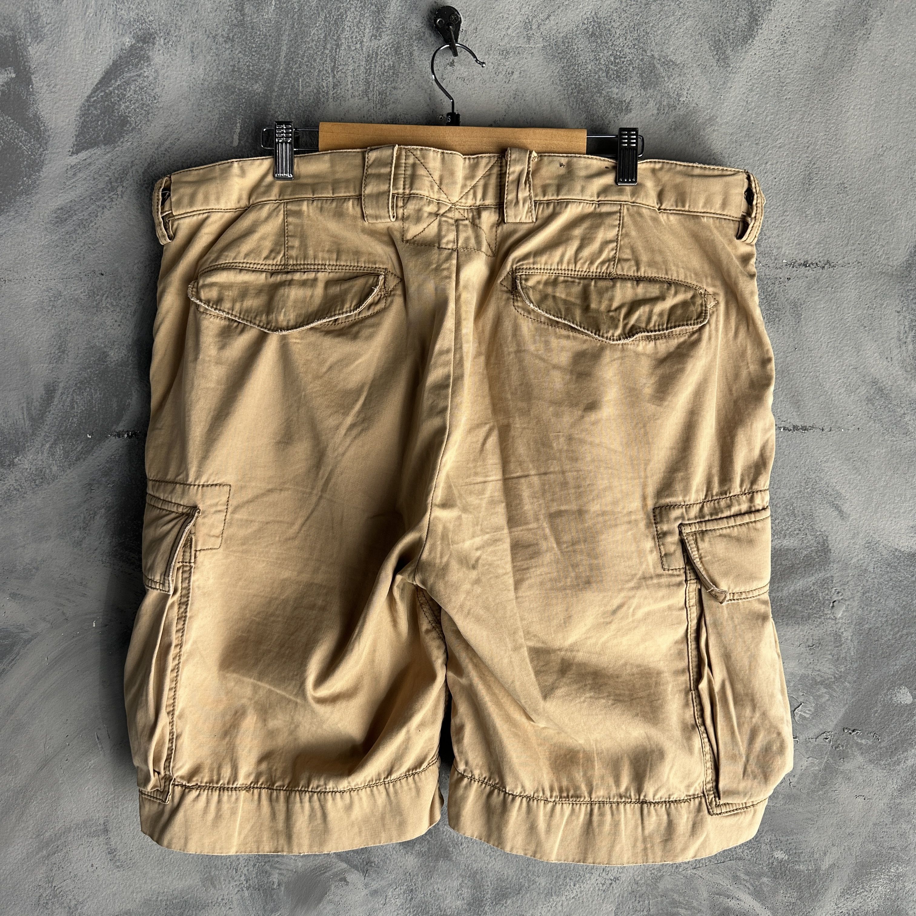Polo Ralph Lauren Vtg Polo Ralph Lauren Cargo Shorts Side Tabs Military Size US 40 / EU 56 - 2 Thumbnail