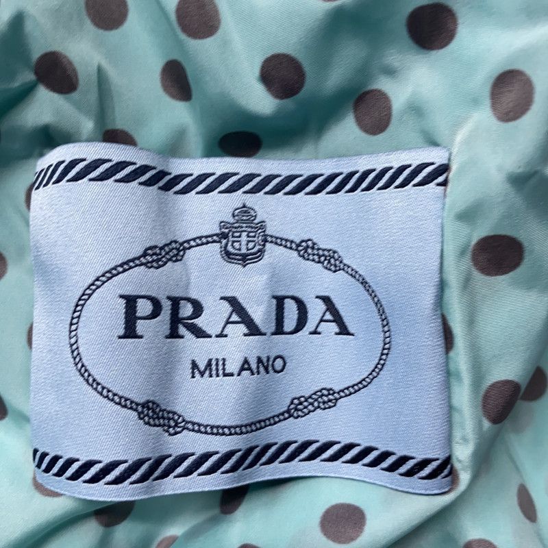 Prada Prada Polka Dot Print Versatile Light Blue Jacket-2506 Size US S / EU 44-46 / 1 - 9 Thumbnail
