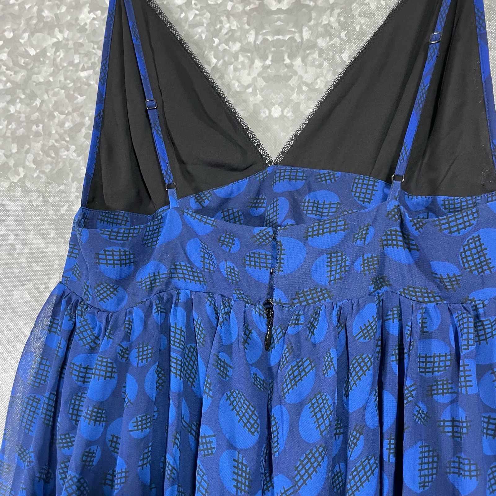 Urban Outfitters Urban Outfitters Sparkle & Fade Blue Chiffon Dress - Medium Size M / US 6-8 / IT 42-44 - 7 Thumbnail