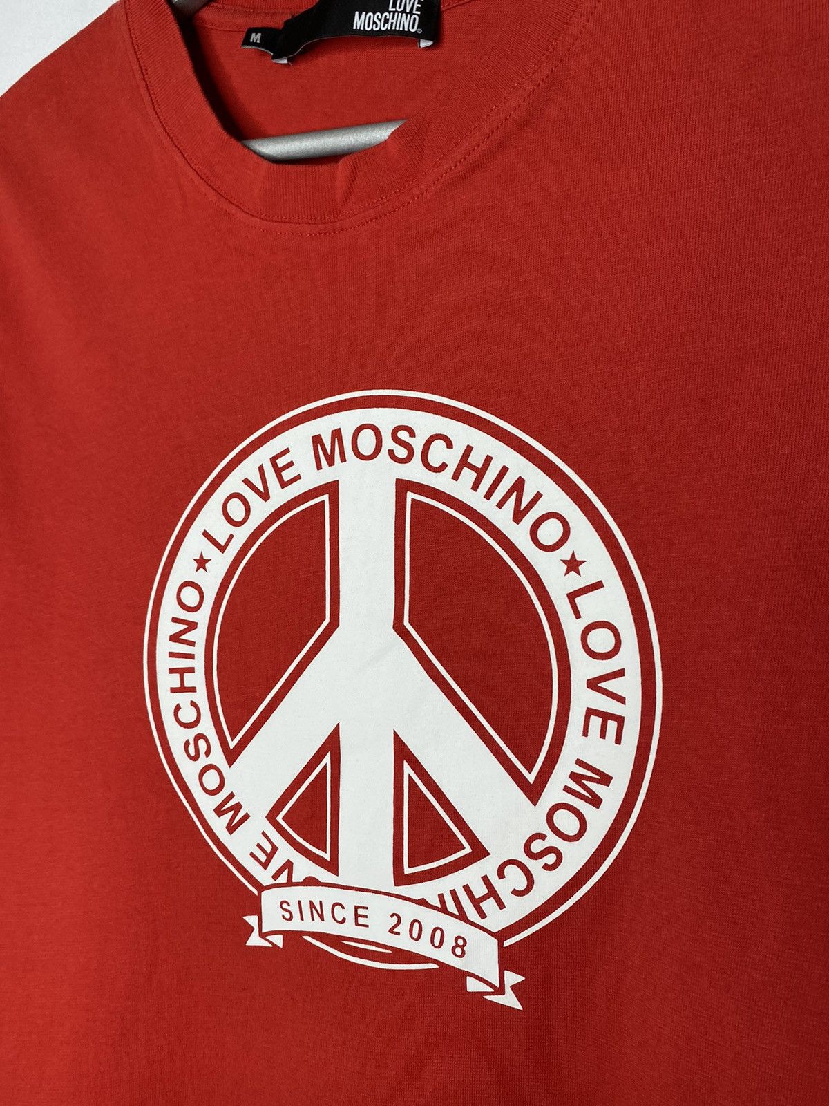 Designer 💵Love Moschino Luxury Long Sleeve Big Logo 💵 Size US M / EU 48-50 / 2 - 4 Thumbnail