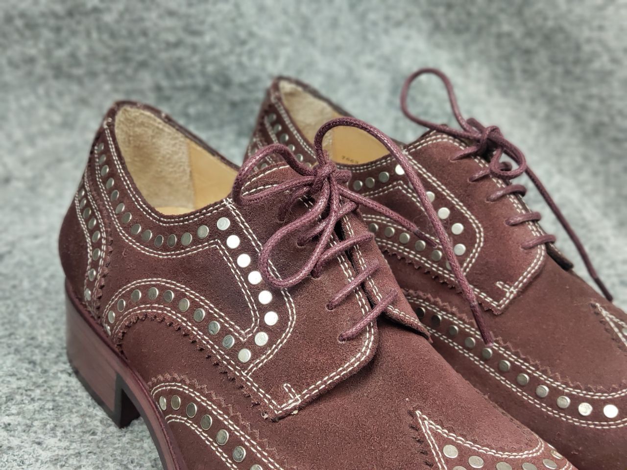 Jean Baptiste Rautureau Rare Jean Baptiste Rautureau suede leather Brogues Shoes Size US 7 / EU 40 - 15 Thumbnail