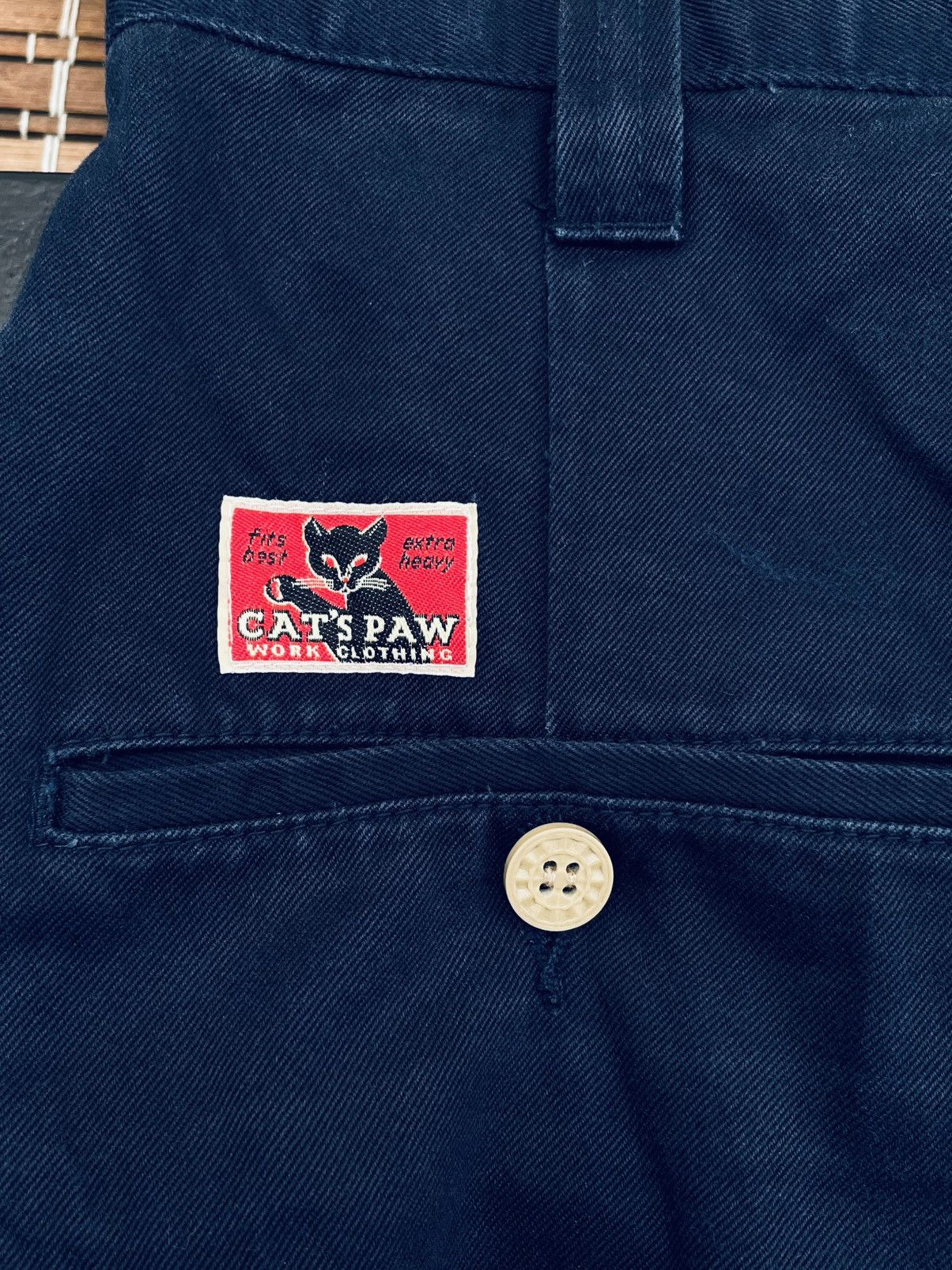 Sugar Cane × Toyo Enterprises × Vintage Cat’s Paw Toyo Enterprise Work Cotton Pants Size US 29 - 1 Thumbnail