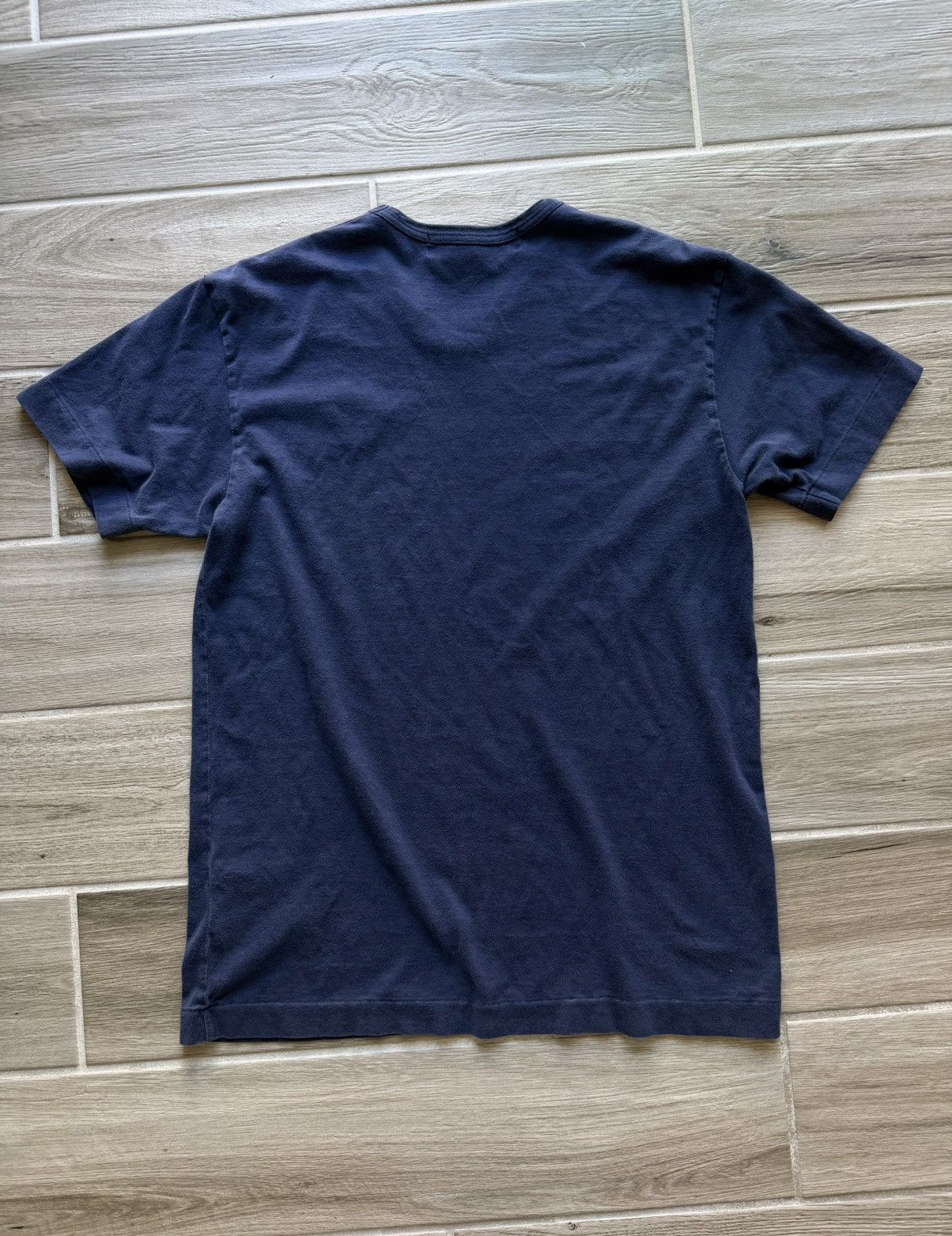 Comme des Garcons PLAY Comme des Garcons PLAY T-Shirt Size XL Navy Blue Gently Used Size US XL / EU 56 / 4 - 7 Thumbnail