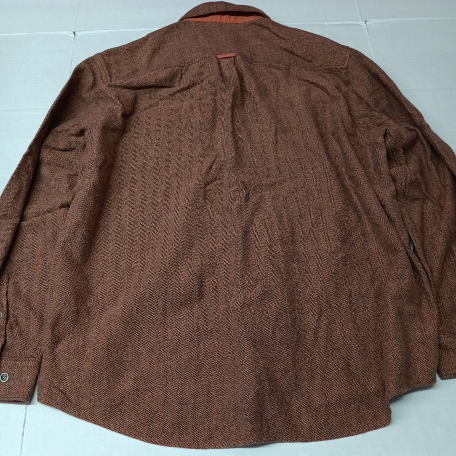 Other 32 Bar Blues Shirt Men's 2XL XXL Brown Cotton Button Up Size US XXL / EU 58 / 5 - 8 Thumbnail