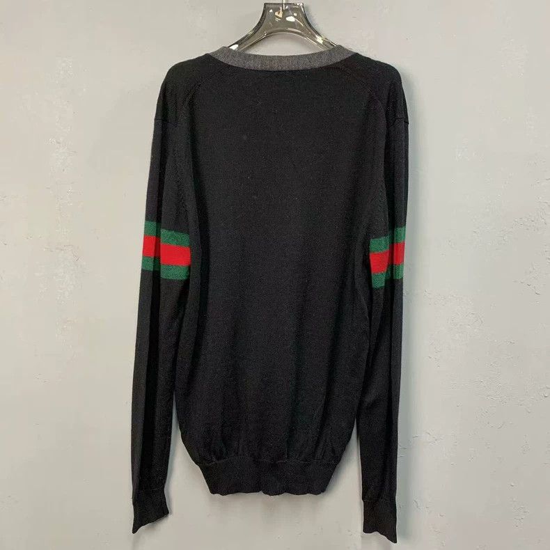 Gucci Gucci Striped knitted sweater jacket 2503-Nextarrow Size US XL / EU 56 / 4 - 2 Thumbnail