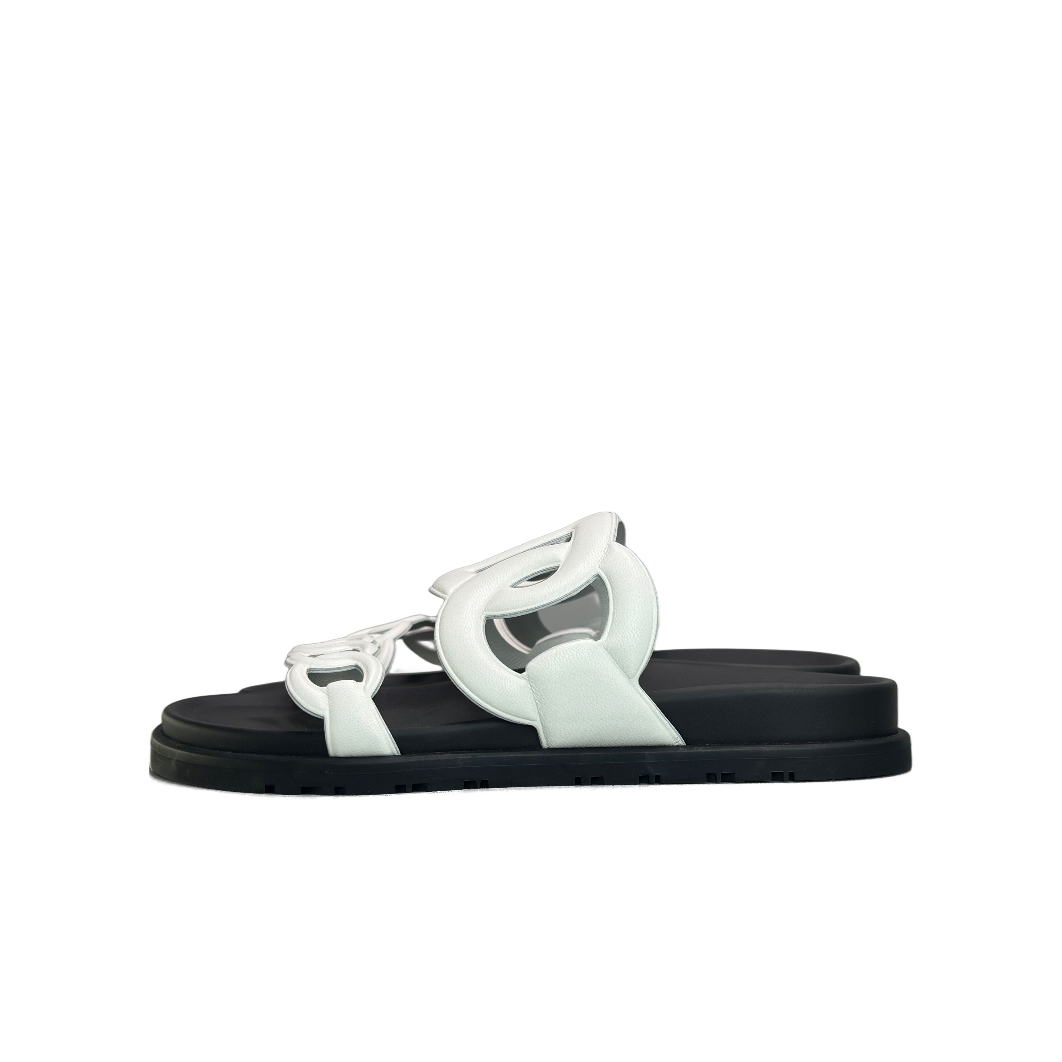 Hermes Hermes Extra Leather Sandals Size 37 Size US 6 / IT 36 - 1 Thumbnail