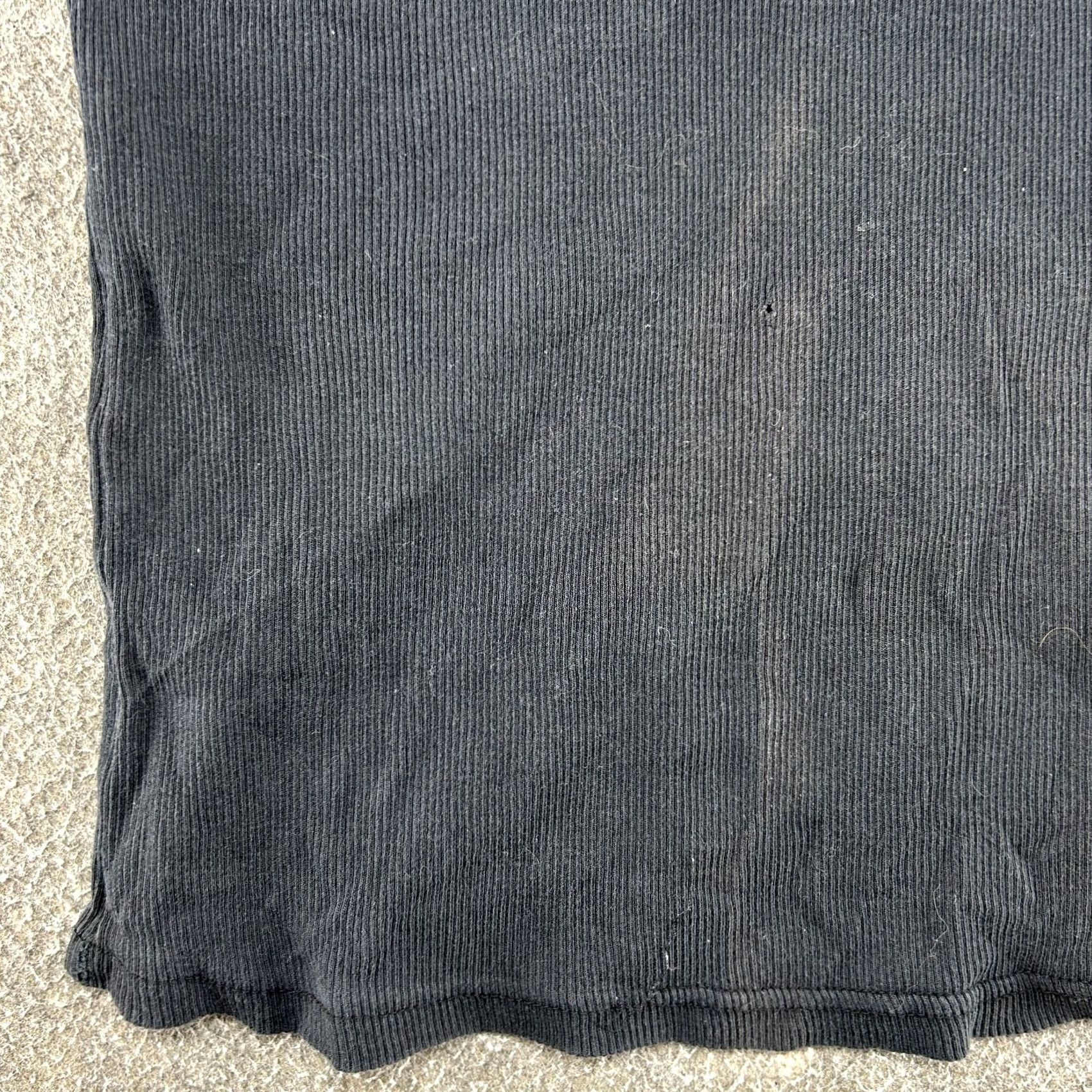 Vintage VINTAGE Angels Rock Shirt Womens L Black Tank Top Ribbed Knit Wings Emo Goth Y2K Size L / US 10 / IT 46 - 3 Thumbnail