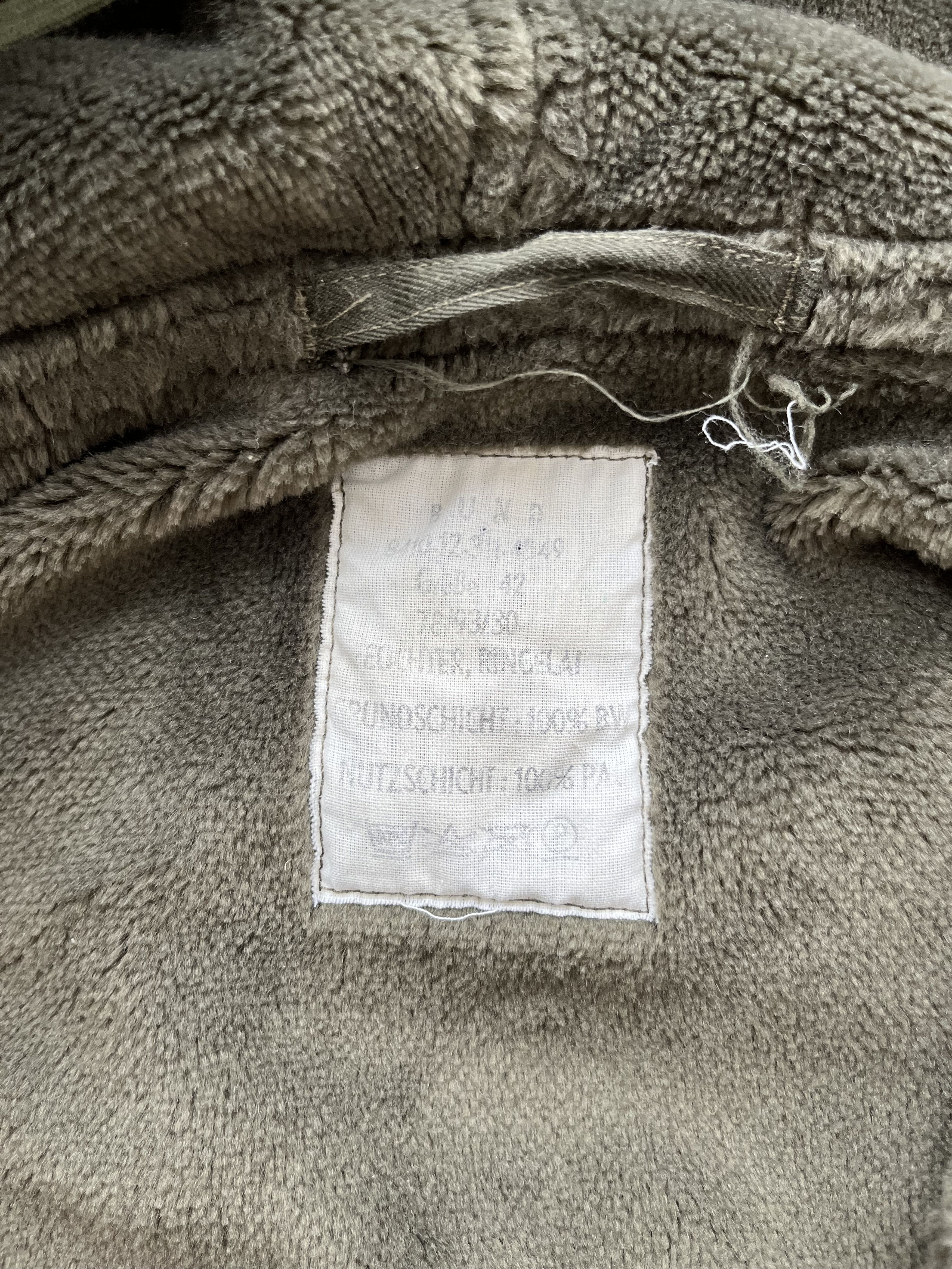 Vintage Bundeswehr West Germany Army 1970s M L WOMEN 42 DE parka Size M / US 6-8 / IT 42-44 - 11 Thumbnail