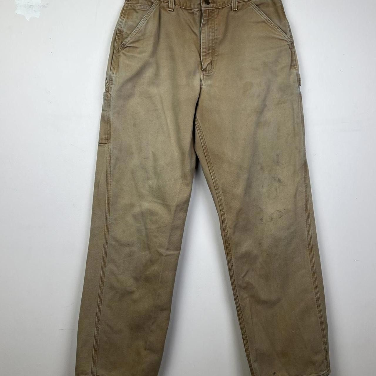 Carhartt Vintage Carhartt Men's Rugged Work Pants - Durable Trousers Size US 32 / EU 48 - 2 Thumbnail