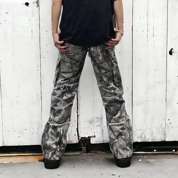 VIBE Stack Camo Cargo Pants Size US 30 / EU 46 - 2 Thumbnail