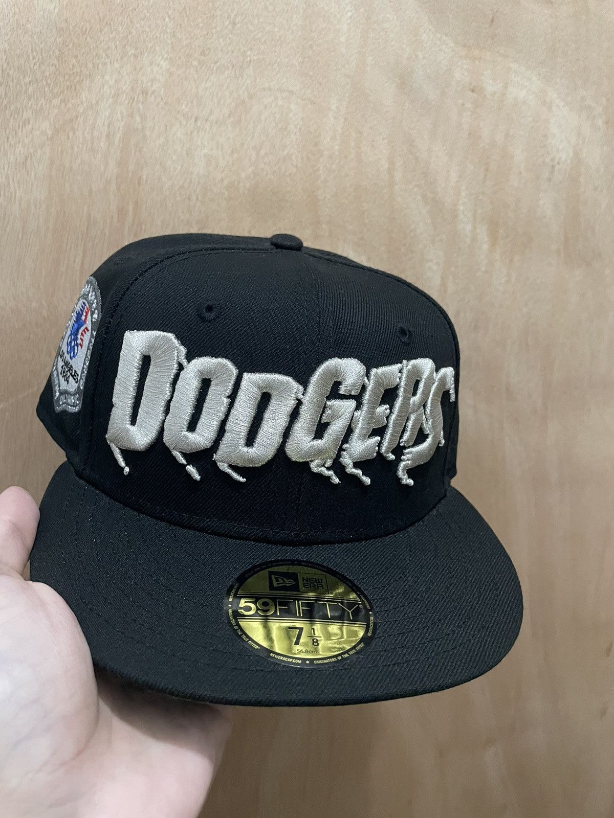 MyFitteds Myfitteds Los Angeles Dodgers liquid script 7 1/8 Size ONE SIZE - 1 Thumbnail