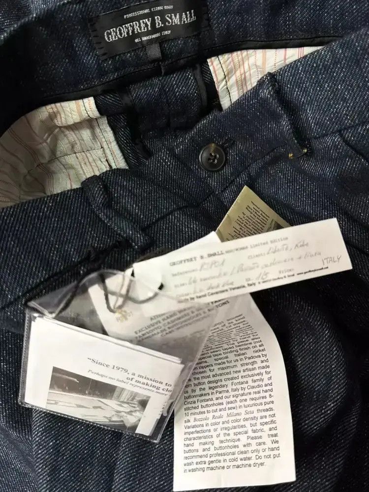 Geoffrey B. Small Geoffrey B. Small Sz 44 Geoffrey B.Small RSP01 Hand Made L Size US 28 / EU 44 - 5 Thumbnail