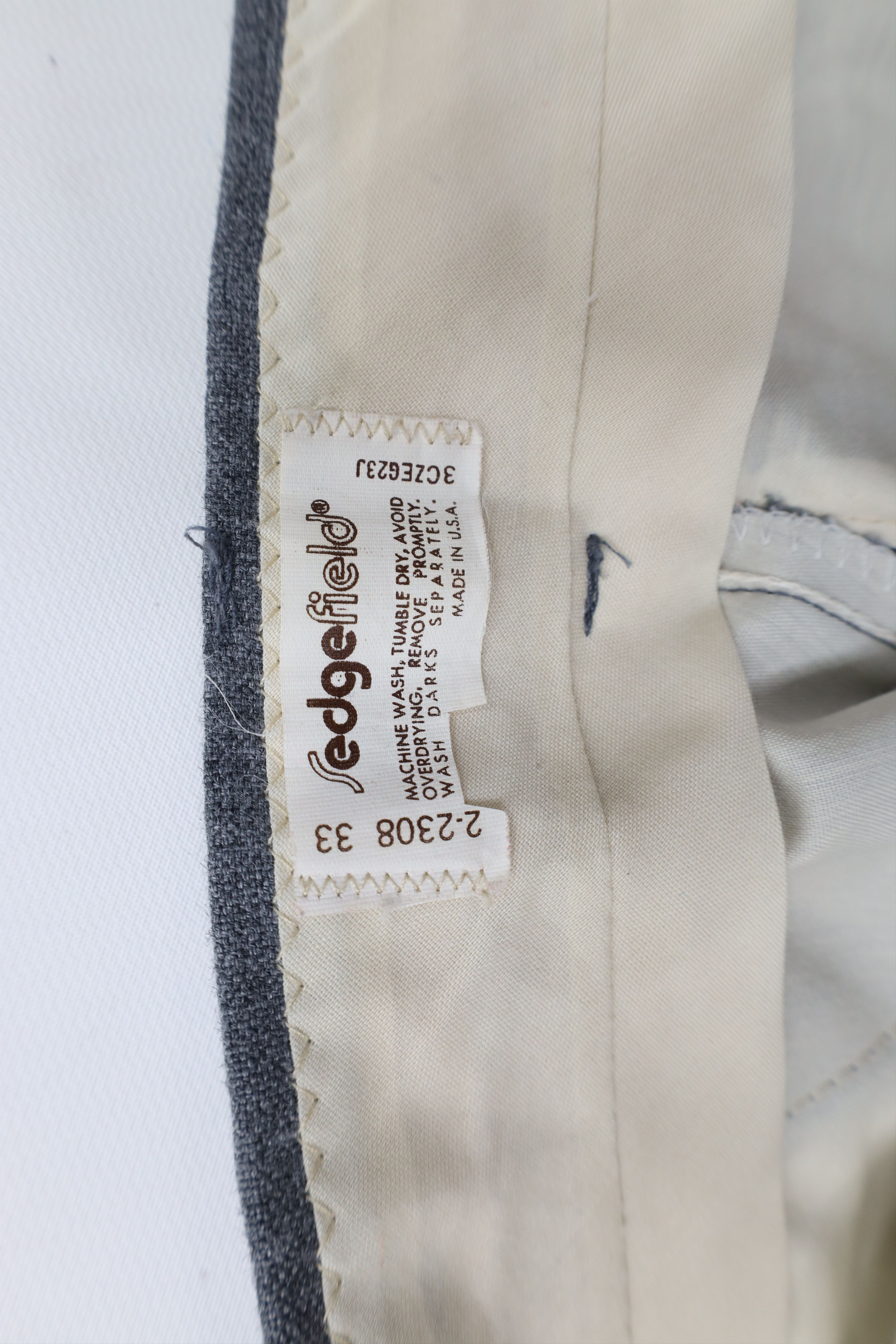 Vintage Vintage 70s Streetwear Wide Leg Bell Bottoms Chino Pants USA Size US 44 / EU 60 - 7 Thumbnail