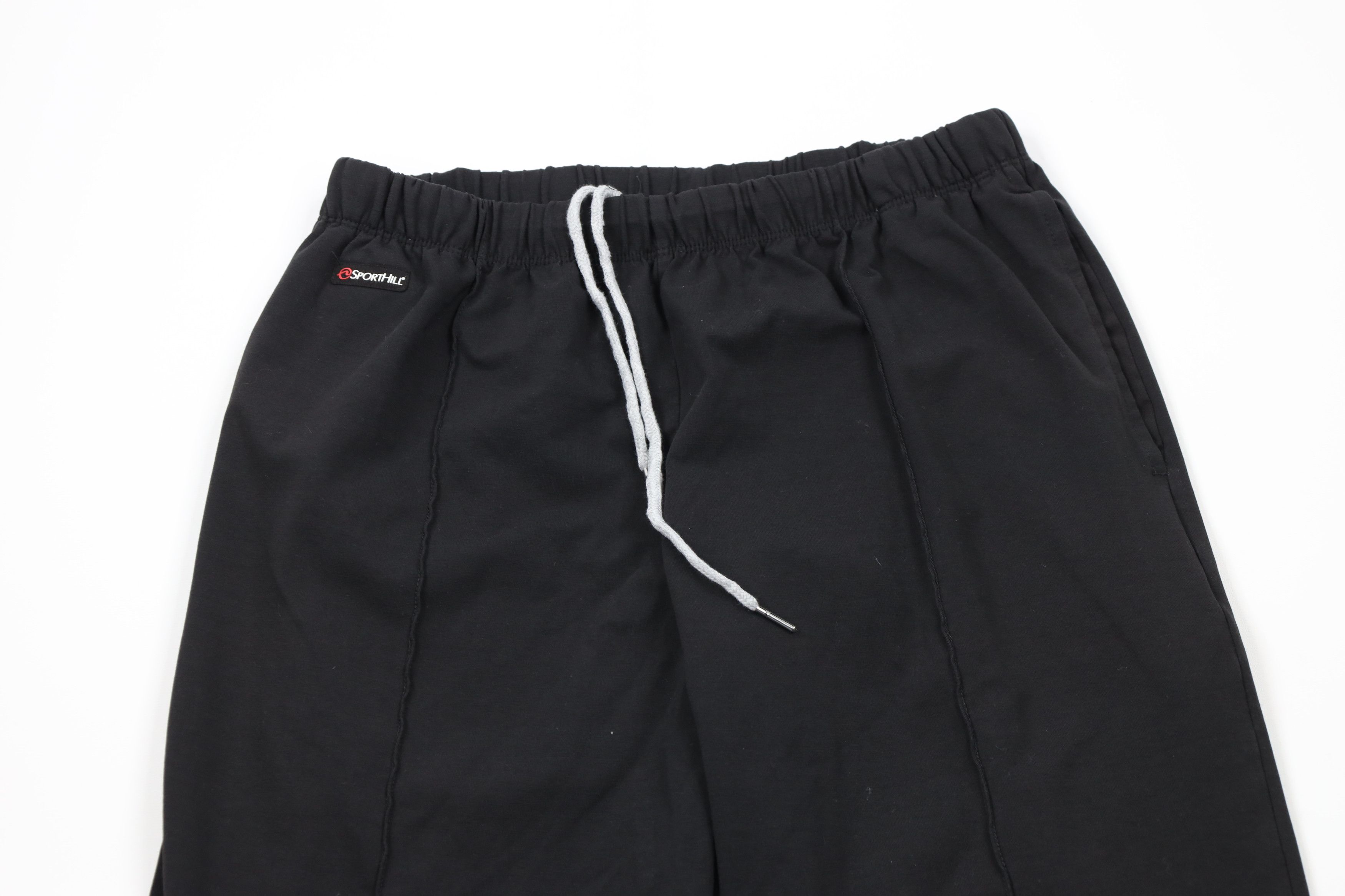 Vintage Vintage 90s Y2K Streetwear Tapered Leg Running Pants Black Size US 38 / EU 54 - 2 Thumbnail