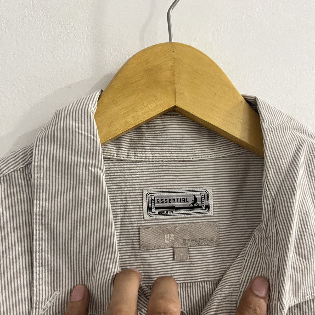 Japanese Brand Bean Pole - Striped Iconic Shirt Size US M / EU 48-50 / 2 - 4 Thumbnail