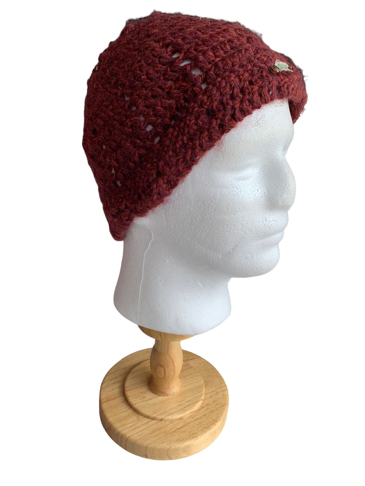 14th Addiction × Japanese Brand Japanese Style Wool Knitted Crochet Beanie Hat Size ONE SIZE - 1 Thumbnail