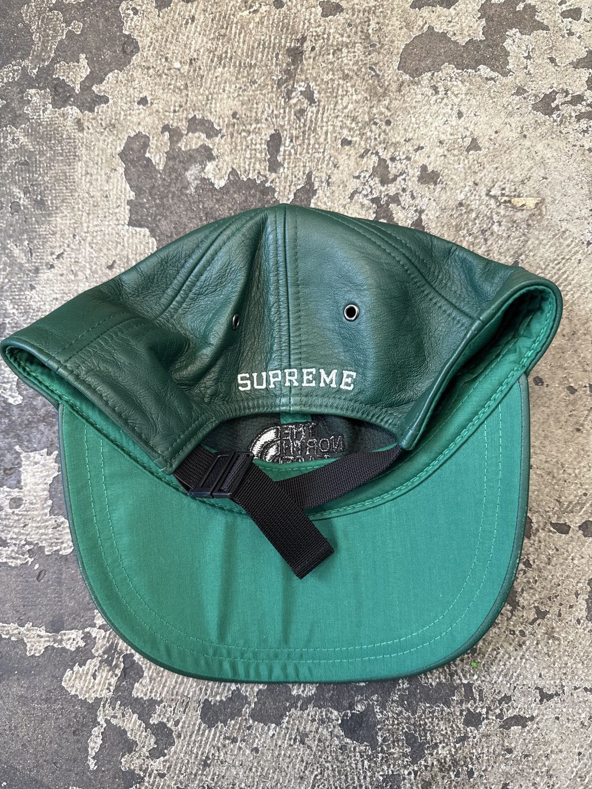 Supreme × The North Face Supreme The North Face Leather 6 Panel Hat Size ONE SIZE - 2 Thumbnail