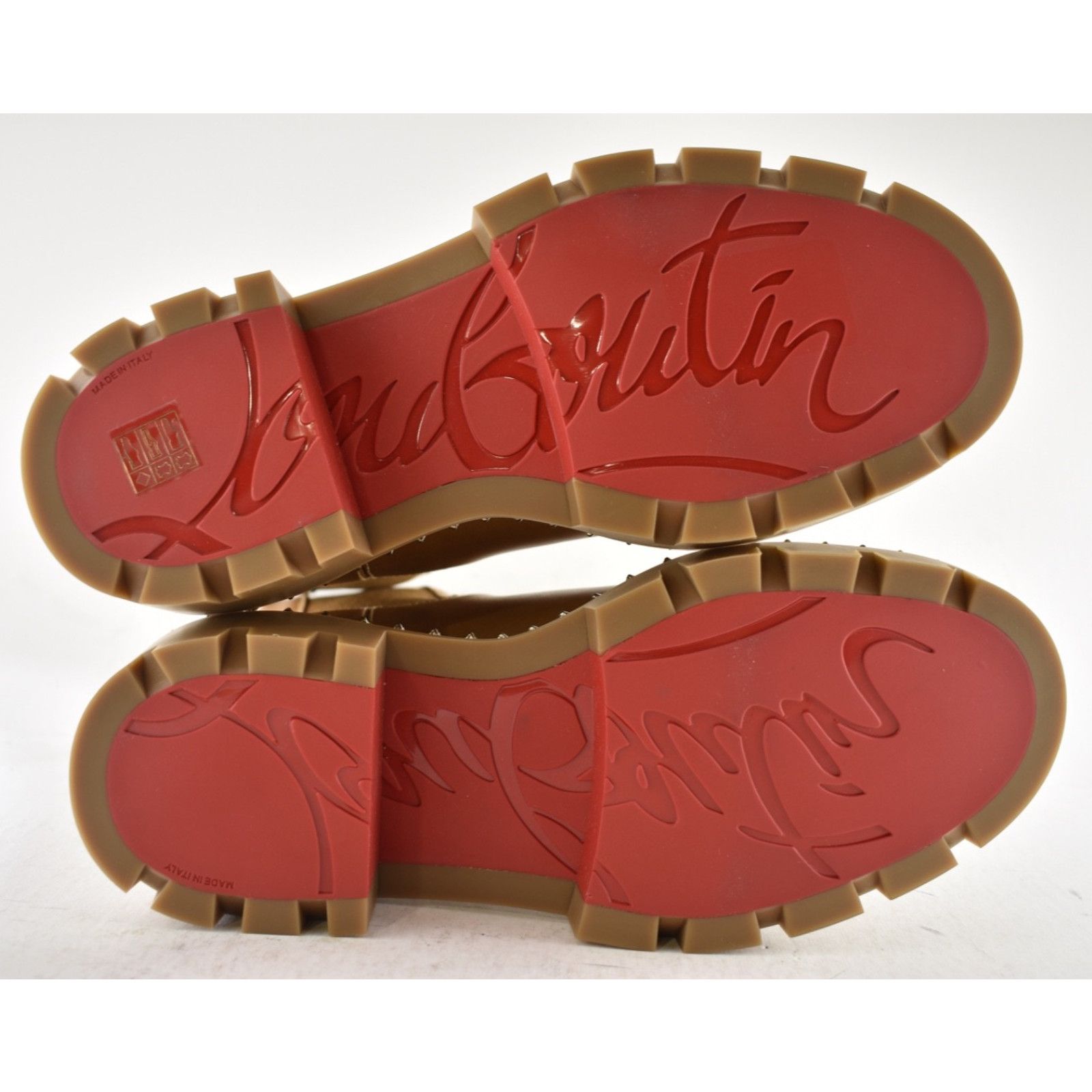 Christian Louboutin Christian Louboutin St Emilia Pyraclou Brown Chelsea Boot 38 Size US 8 / IT 38 - 22 Thumbnail