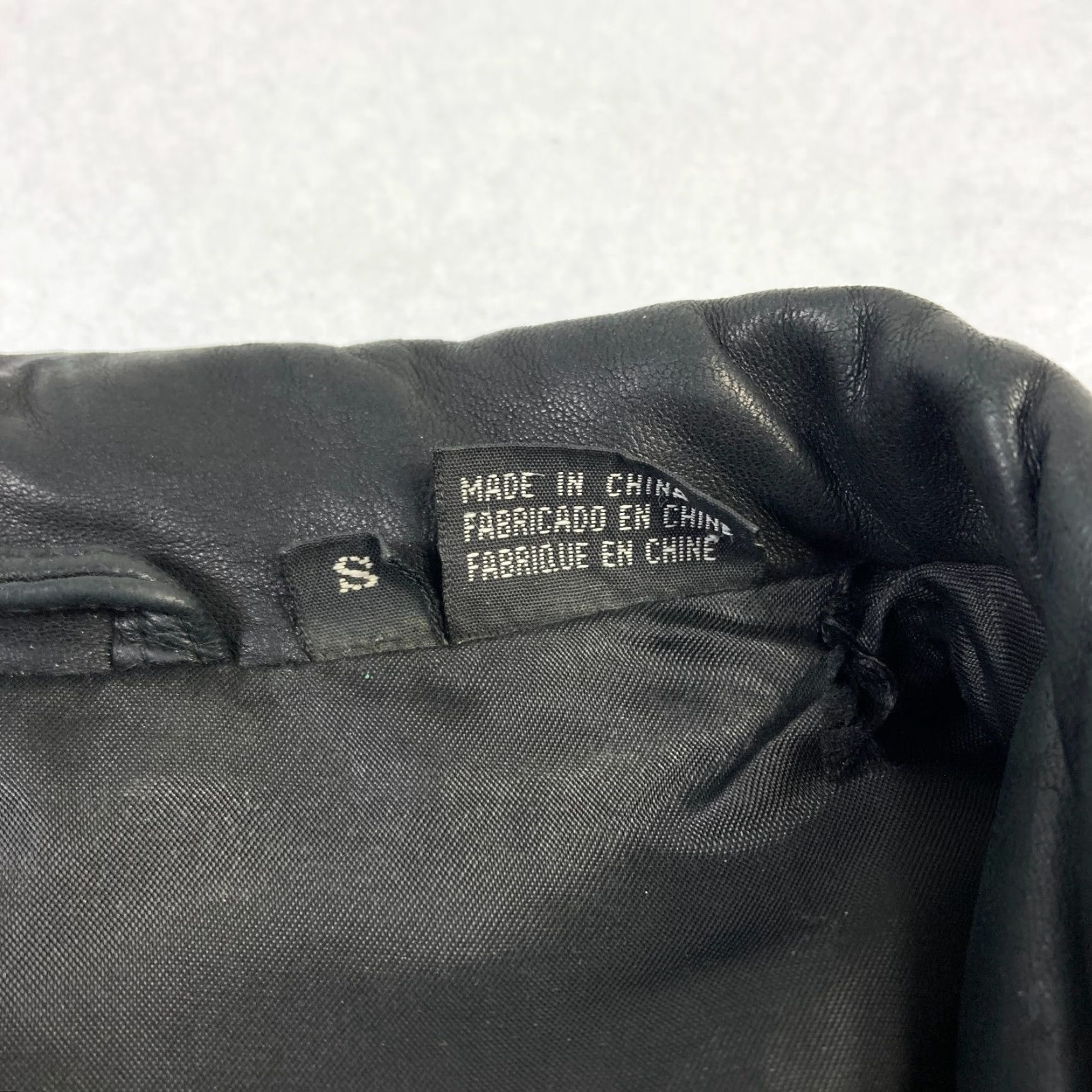 Vintage VINTAGE Tibor Leather Jacket Women's Small Black Button Up Mid-Length Lined Long Sleeve Jacket Size S / US 4 / IT 40 - 7 Thumbnail