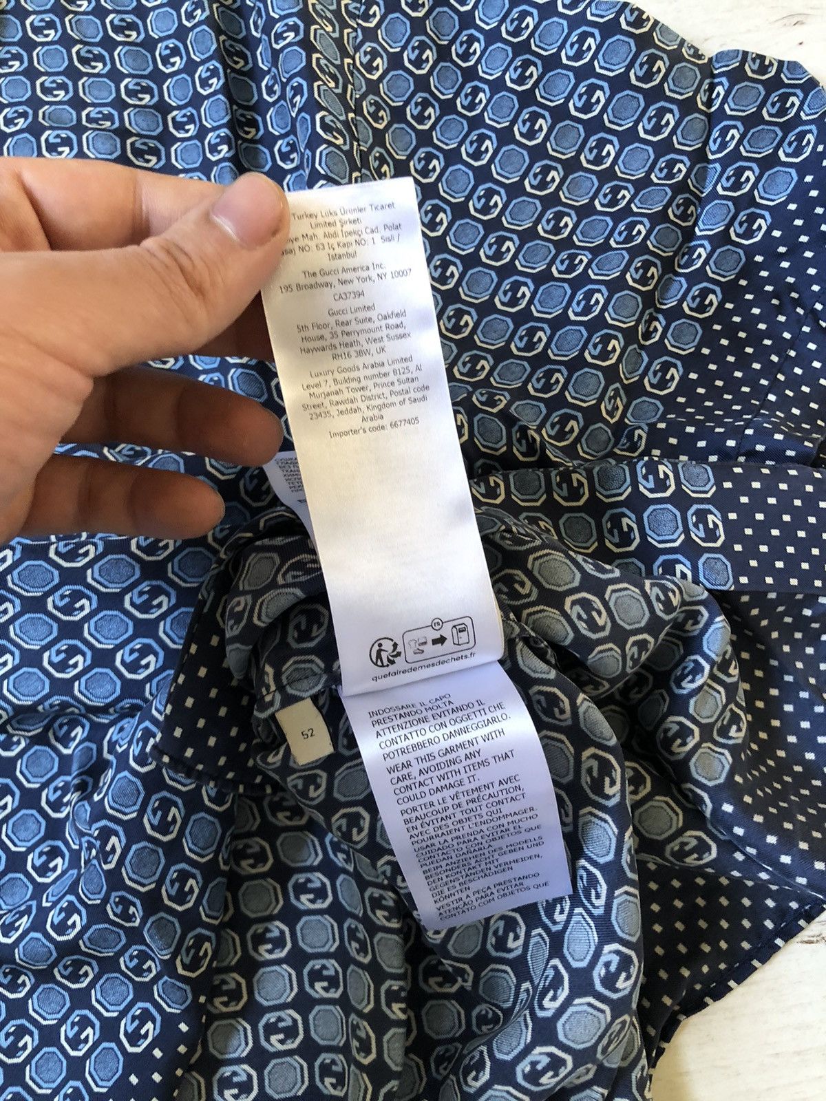 Gucci Short sleeve Gucci Size US L / EU 52-54 / 3 - 8 Thumbnail