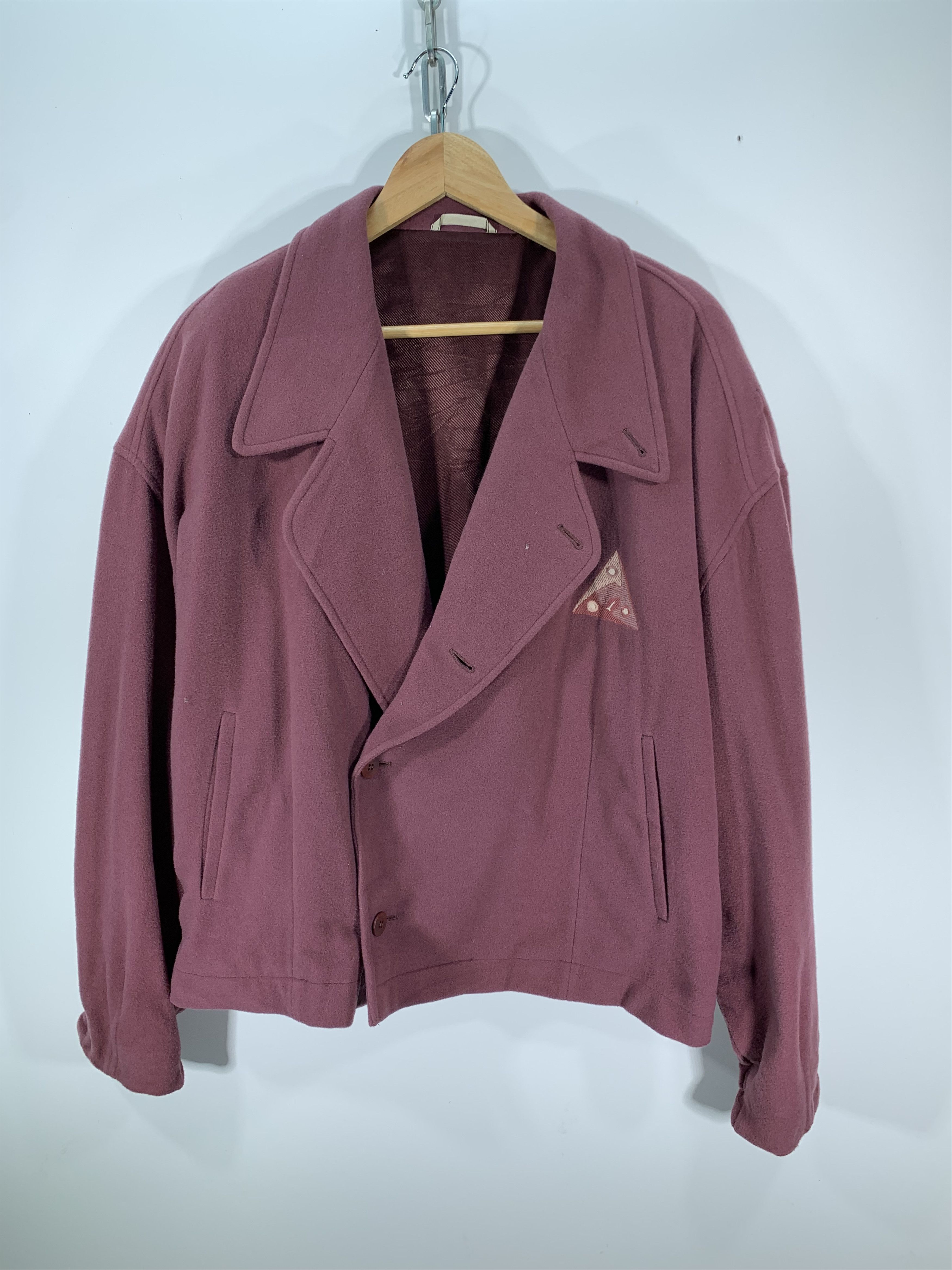 Vintage Greasly Wool Cashmere Cardigan