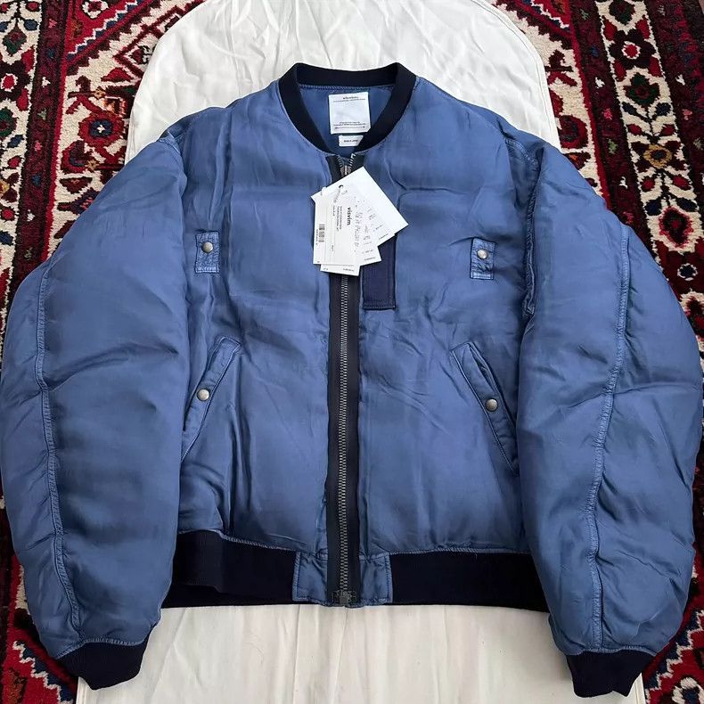 Visvim Visvim Thorson MA1 Jacket in Blue-2506 Size US XL / EU 56 / 4 - 3 Thumbnail
