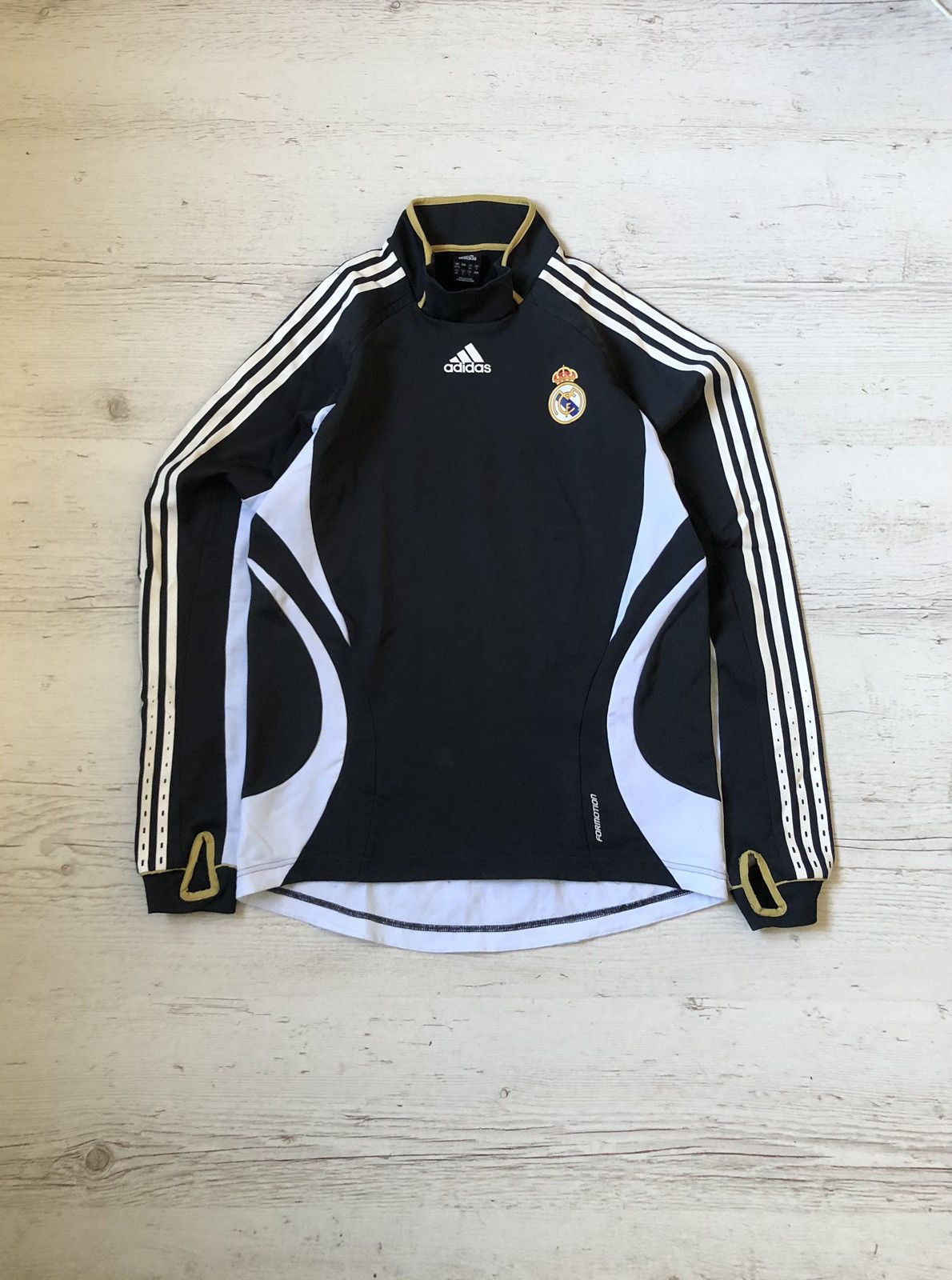 Adidas Real Madrid Adidas Training Long Sleeve Jersey Size US XL / EU 56 / 4 - 1 Thumbnail