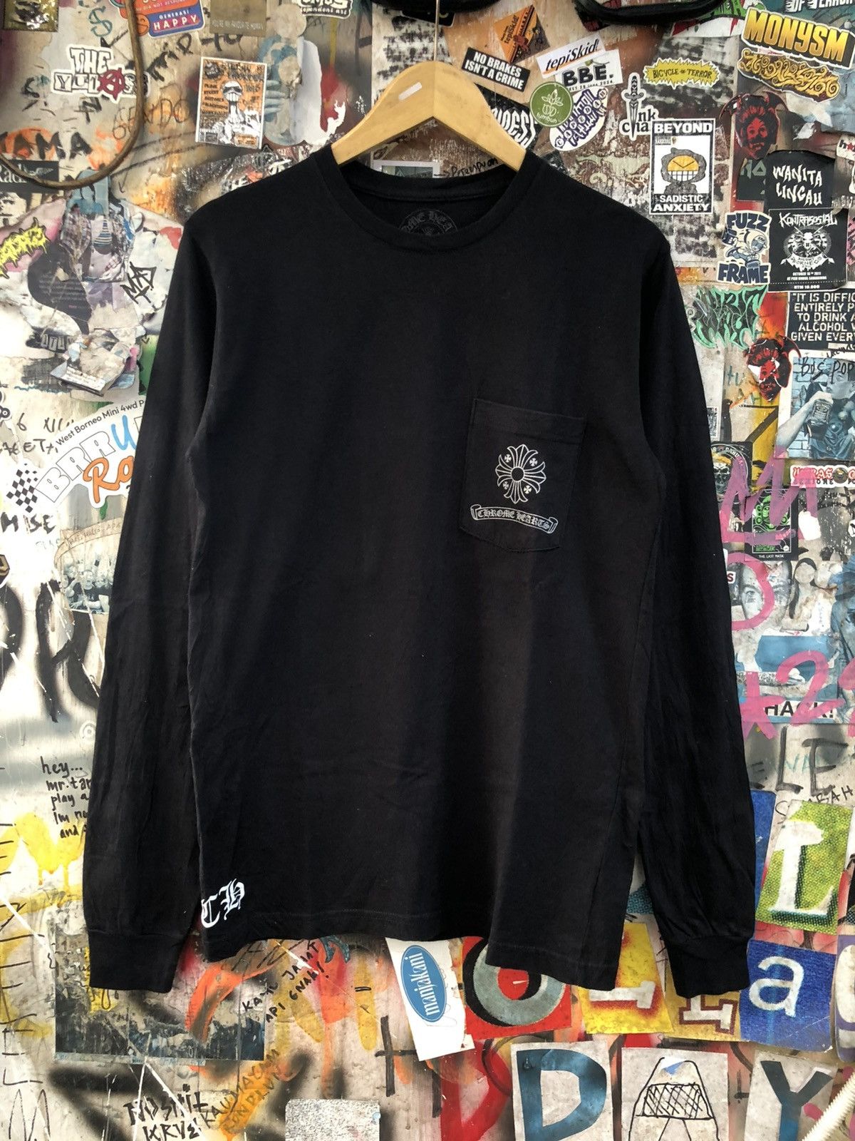 Chrome Hearts 🔥🔥Vtg CHROME HEARTS T Shirt 90s Longsleeve Belton
