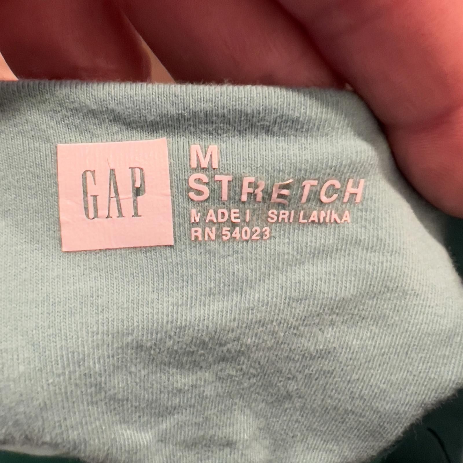 Gap GAP Women's Stretch Tank Top in Light Green, Medium Size M / US 6-8 / IT 42-44 - 3 Thumbnail
