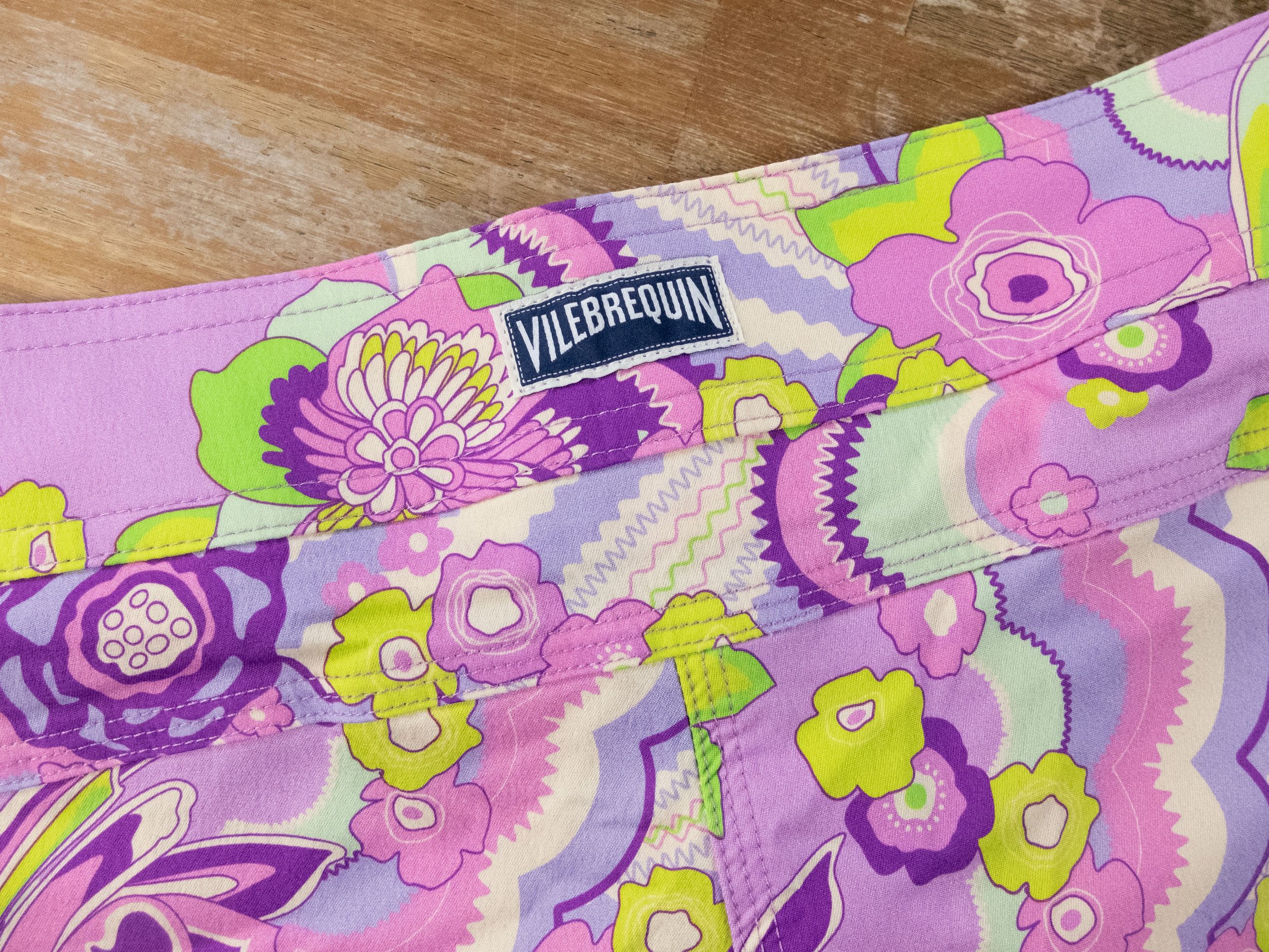 Vilebrequin VILEBREQUIN Ferise pink floral print swim shorts Medium Size 32" / US 10 / IT 46 - 14 Thumbnail