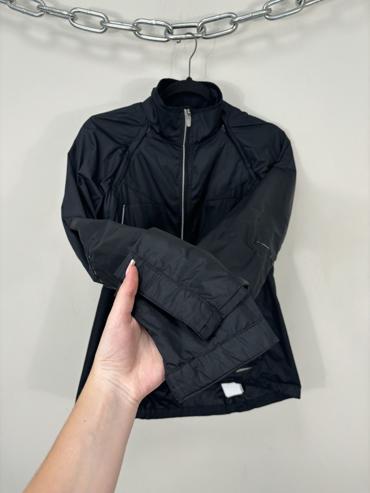 Nike Vintage Nike Y2K Hype Transformer 2 in 1 Black Light Jacket Size US M / EU 48-50 / 2 - 10 Thumbnail