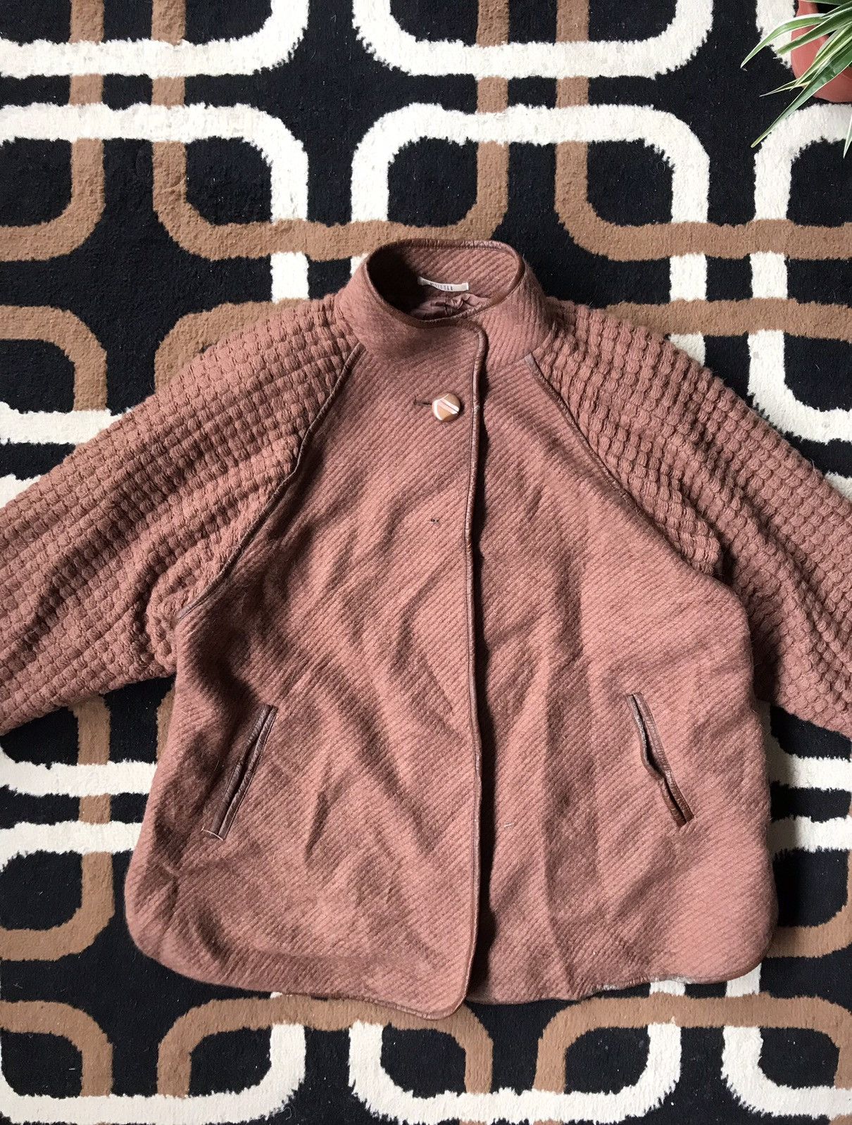 Japanese Brand × Vintage VTG Faux Fur Cardigan For Women by Mc Sister Size M / US 6-8 / IT 42-44 - 2 Thumbnail