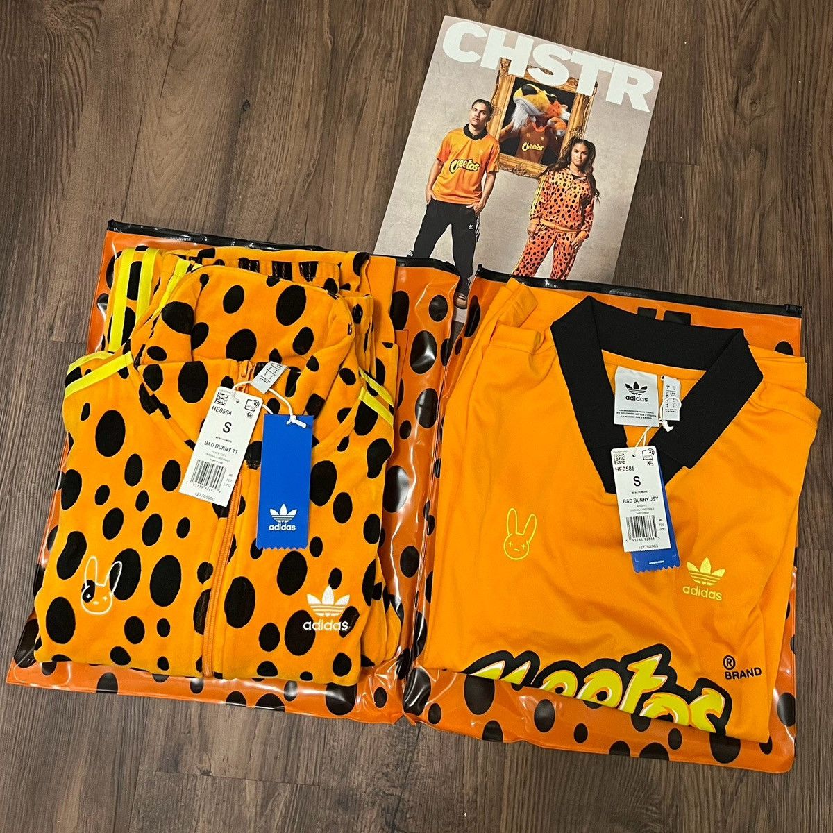 Adidas Bad Bunny Cheetos | Grailed