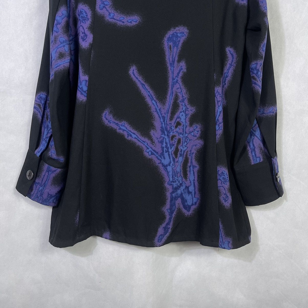 Givenchy × Vintage Rare Givenchy Abstract Art Blouse Shirt Size XS / US 0-2 / IT 36-38 - 6 Thumbnail