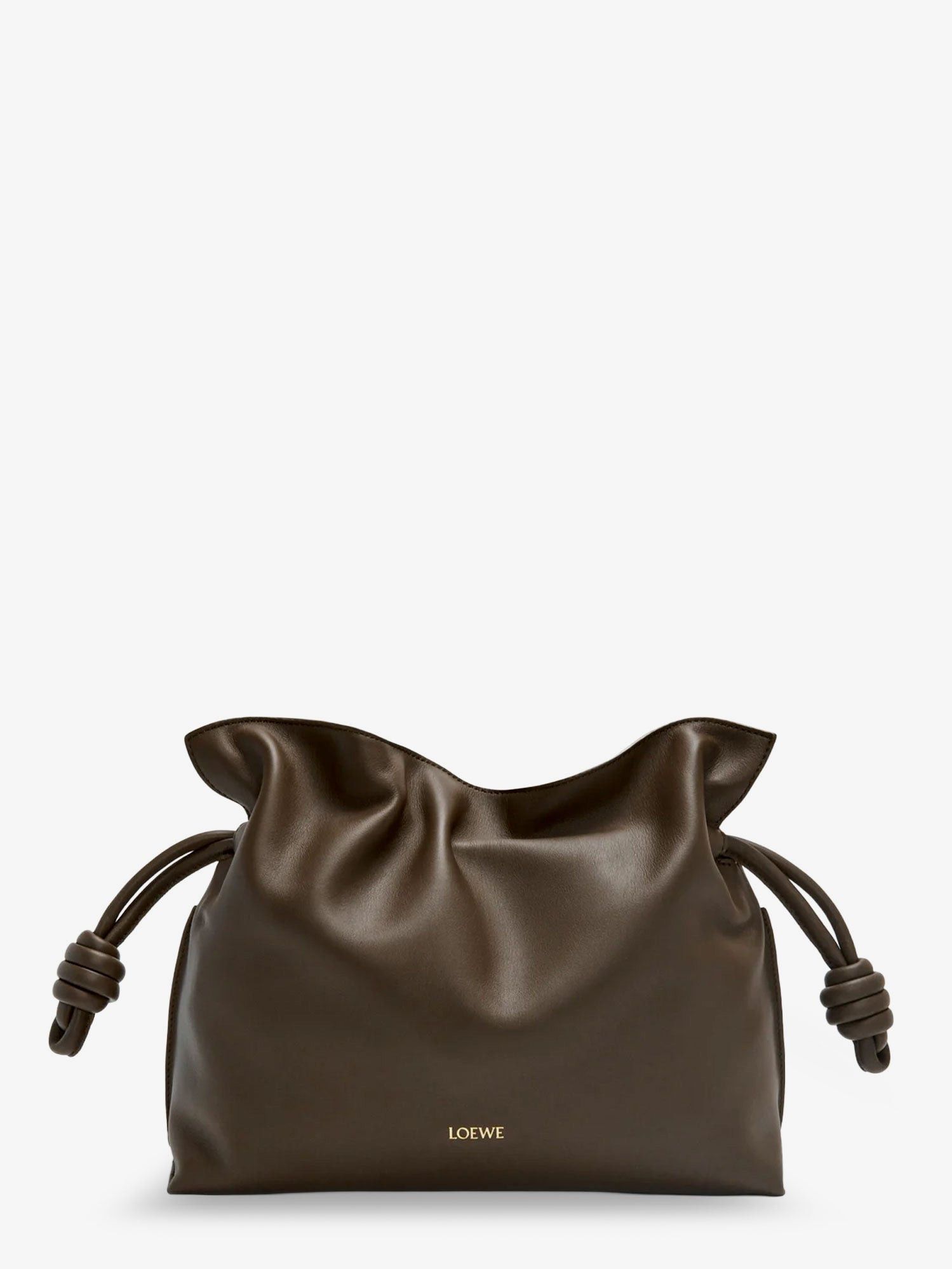 Loewe Flamenco Leather Clutch Bag Size ONE SIZE - 1 Thumbnail