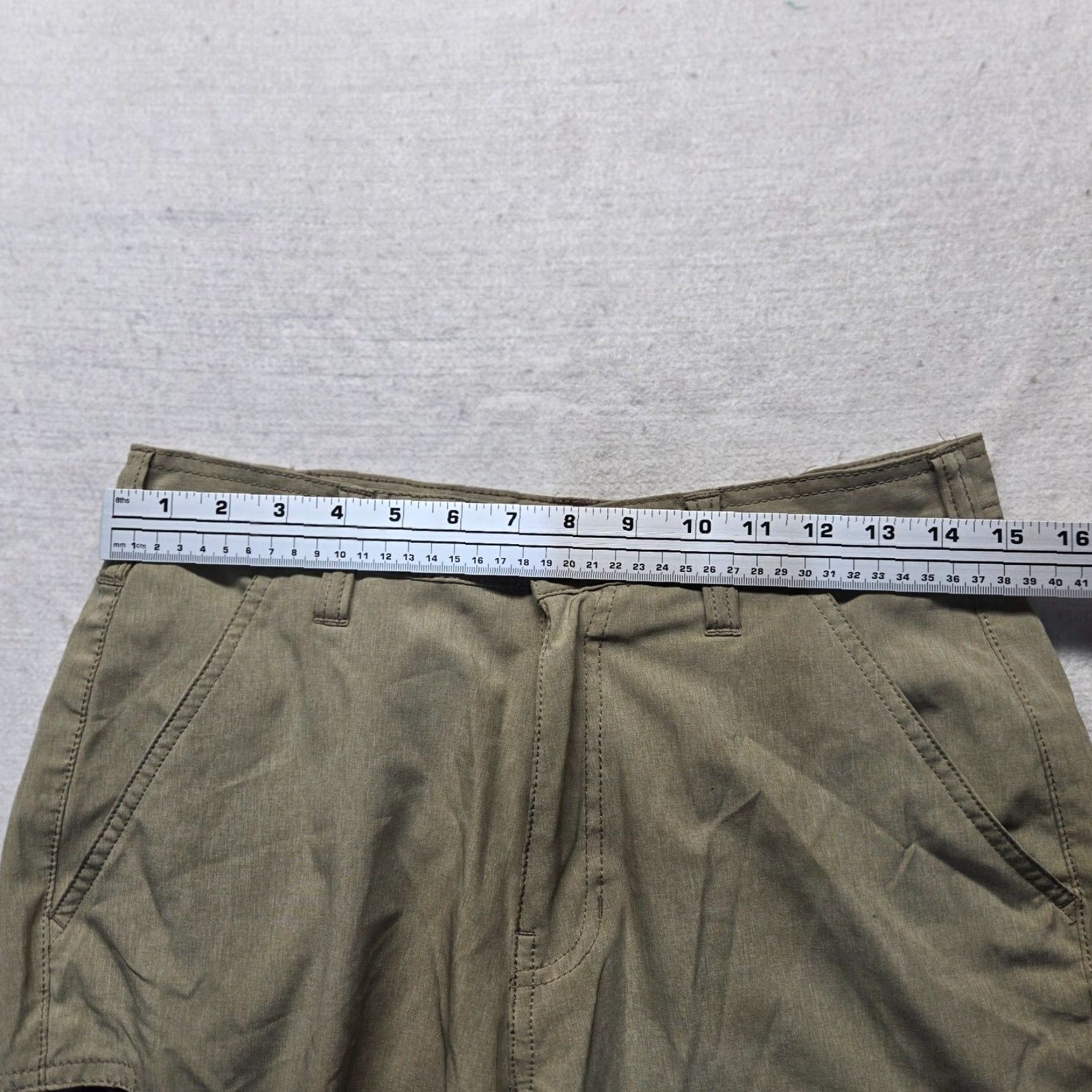 Vintage Ocean & Coast Pants Khaki Tan Beige Shorts Adult Men's Size 30 Beige Chino 30 Ocean & Coast Mens Size US 30 / EU 46 - 4 Thumbnail