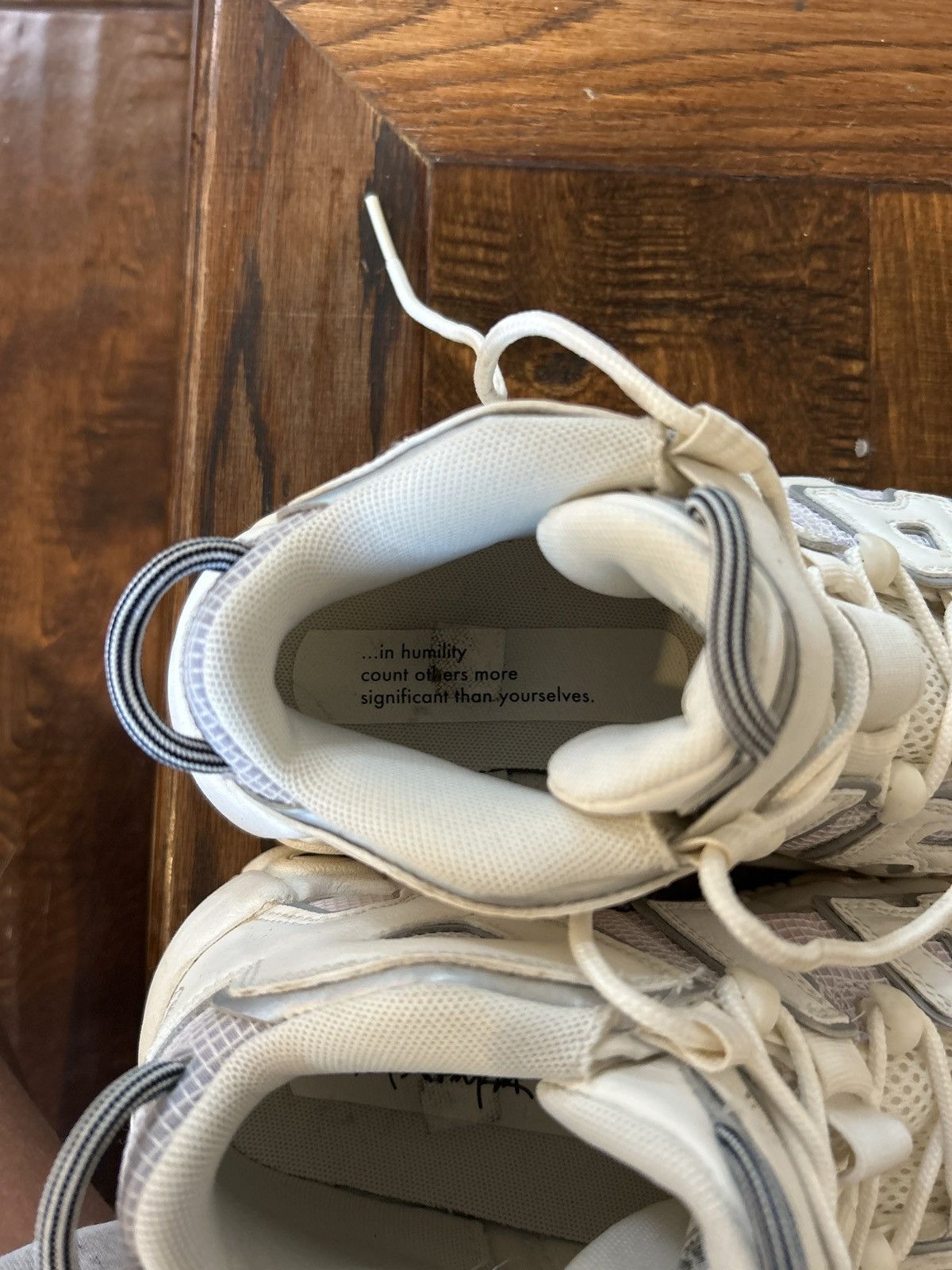 Nike Nike Air More Uptempo “Thank you” Size US 4.5 / IT 34.5 - 4 Thumbnail
