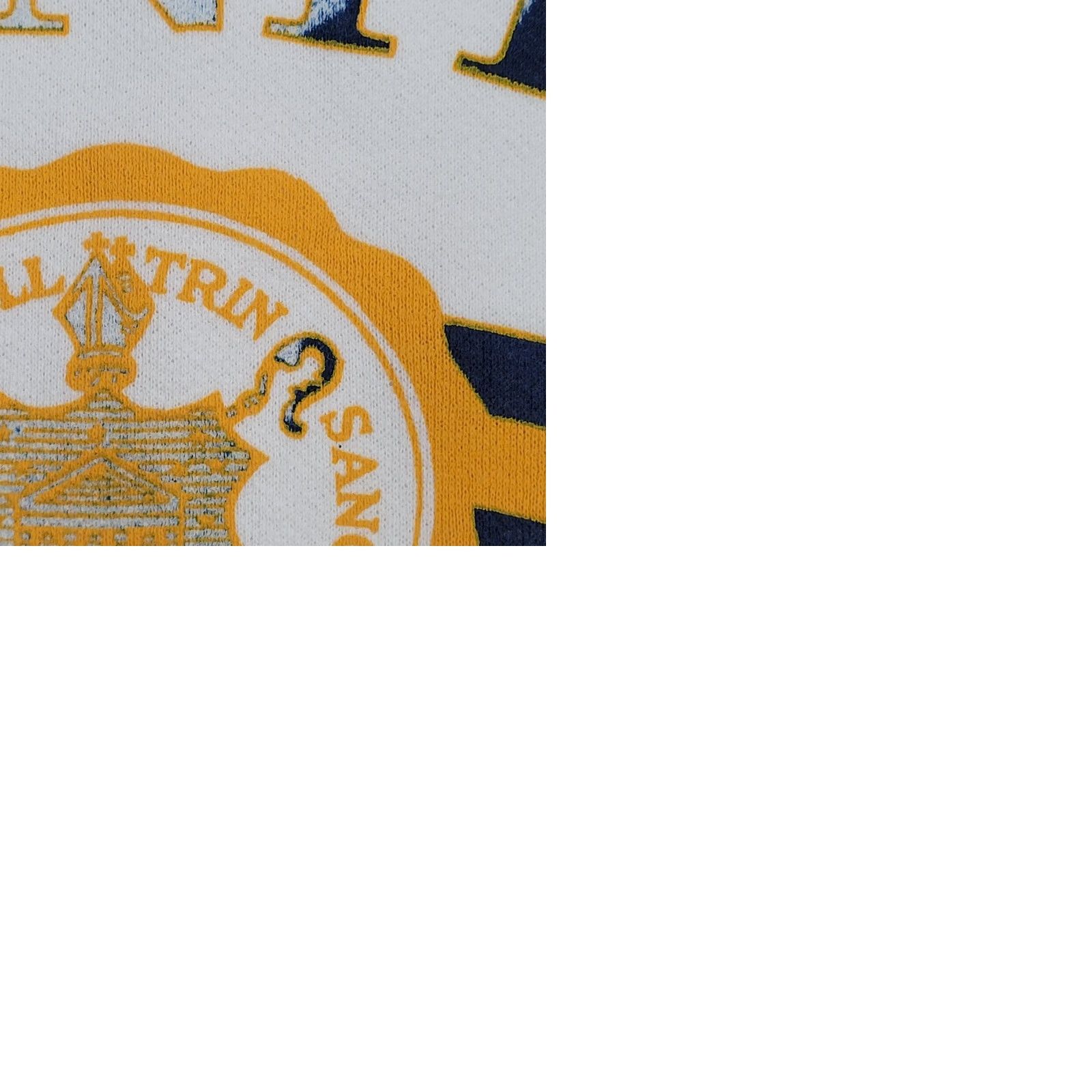 Velva Sheen VINTAGE Trinity College Sweatshirt Womens Large 22x22 White Size L / US 10 / IT 46 - 9 Thumbnail