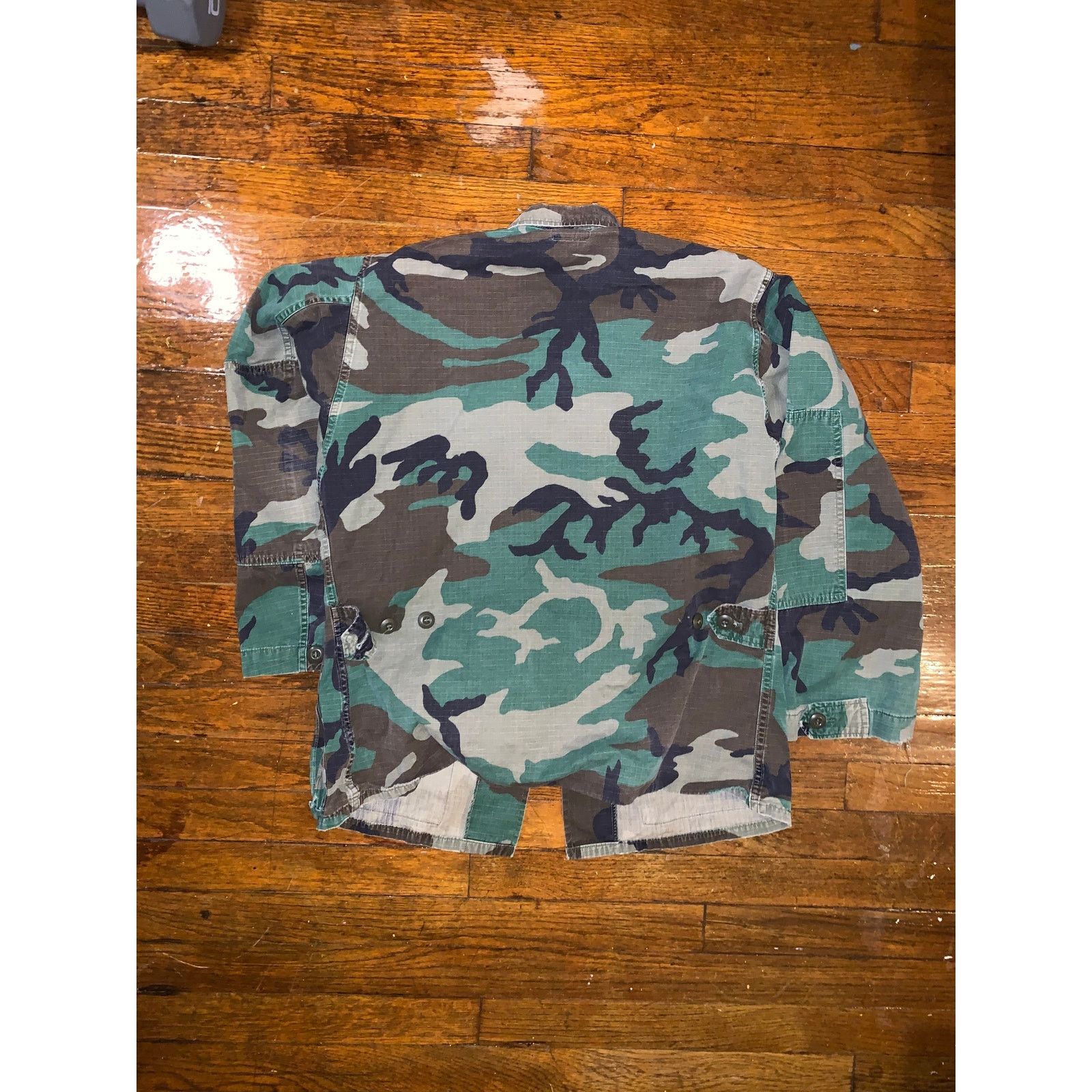 Other × Rothco × Vintage Vintage US Military M81 Woodland Camo BDU Jacket Small Size US S / EU 44-46 / 1 - 2 Thumbnail
