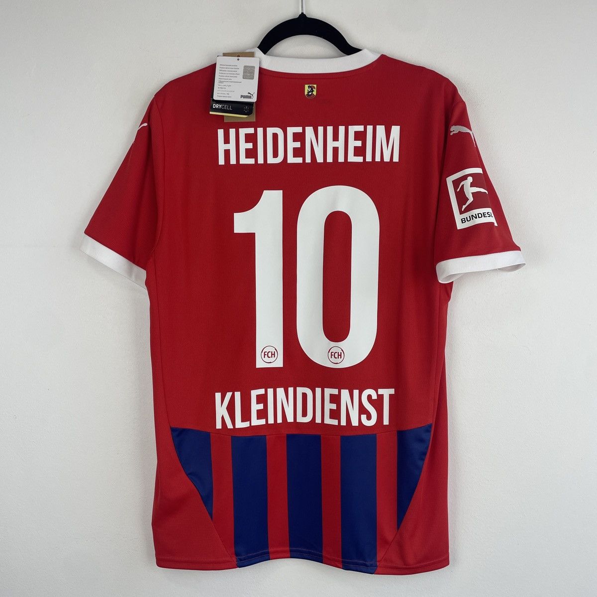 Puma 1. FC Heidenheim Tim Kleindienst Home Jersey Men’s 2024 BNWT Size US M / EU 48-50 / 2 - 1 Thumbnail