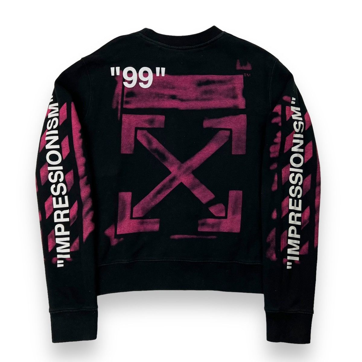 Off-White Off-White Impressionism Arrows Sweatshirt Size US S / EU 44-46 / 1 - 3 Thumbnail