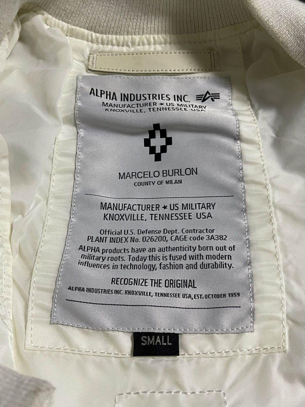 Alpha Industries × Marcelo Burlon Alpha Industries X Marcelo Burlon Flight Jacket Size US S / EU 44-46 / 1 - 10 Thumbnail