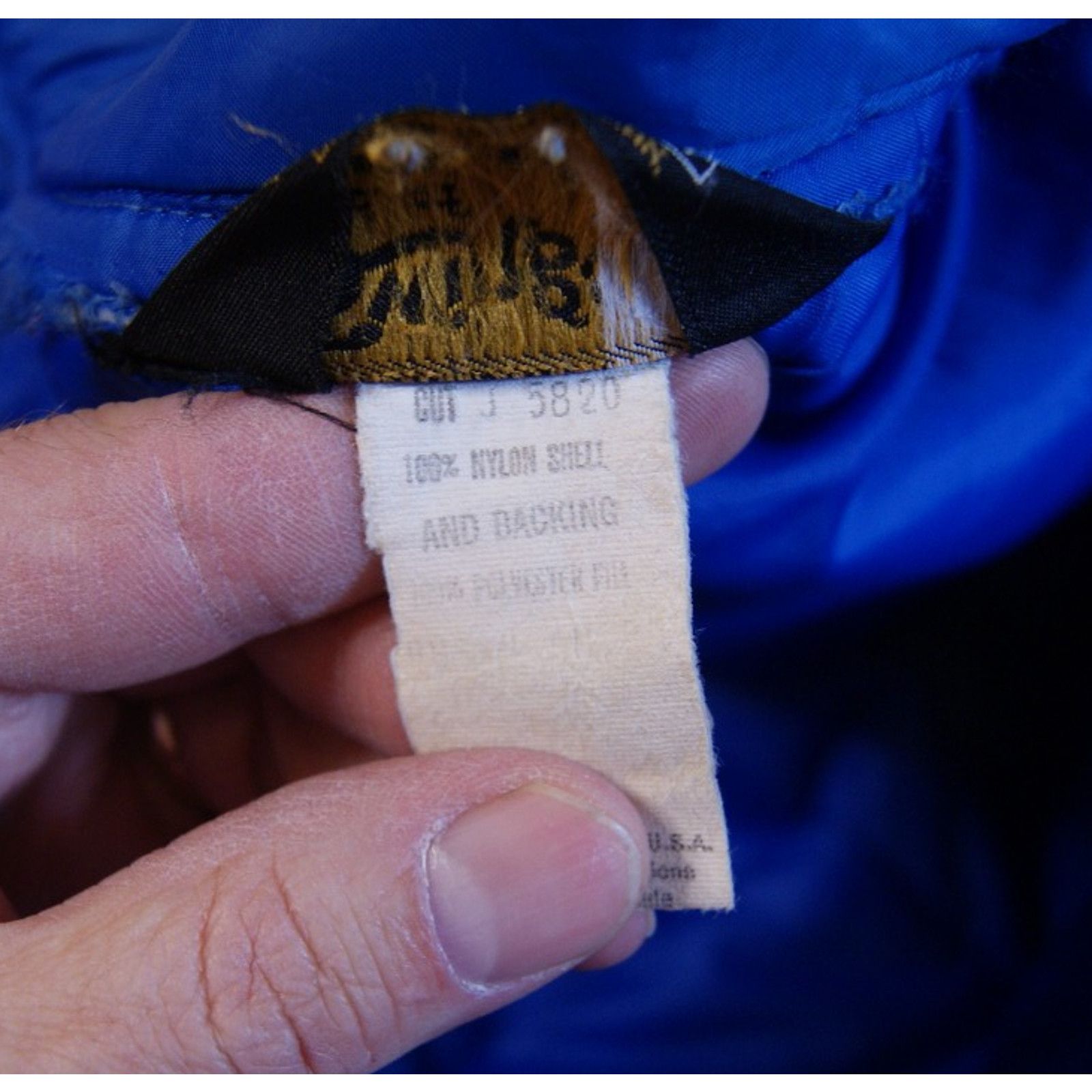 Swingster VTG 80s SWINGSTER Blue Puffer Jacket M USA Size US M / EU 48-50 / 2 - 10 Thumbnail