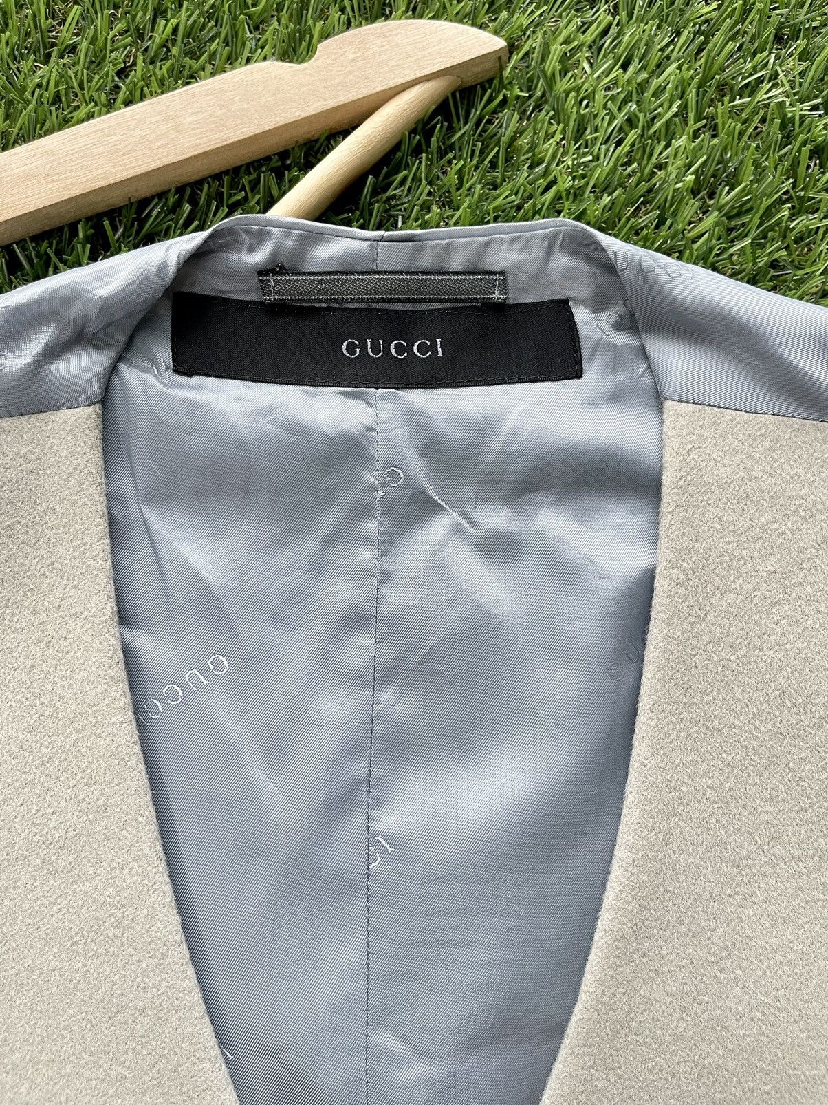 Gucci Gucci Monogram Waistcoat Wool Vest Size US L / EU 52-54 / 3 - 4 Thumbnail
