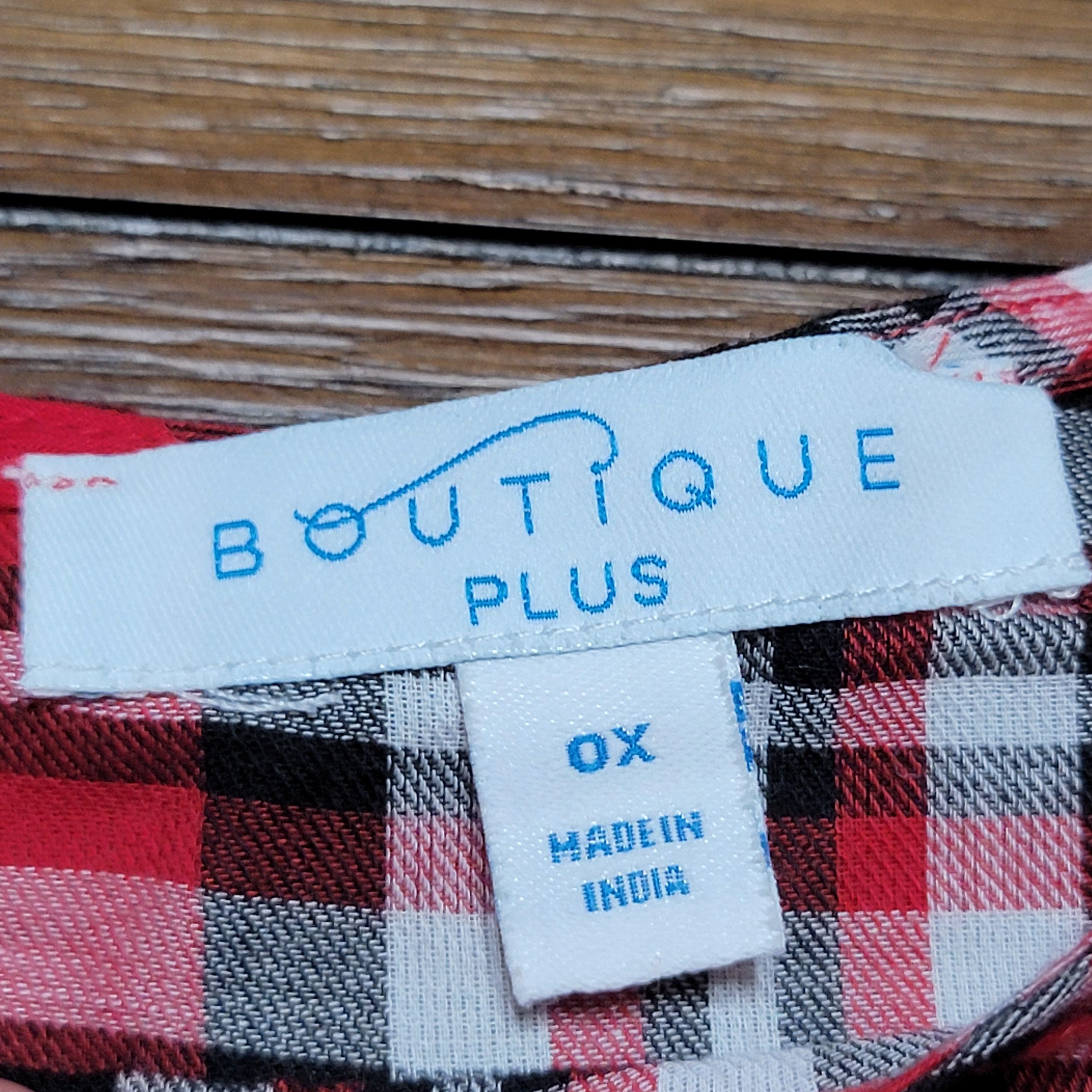Other Boutique Plus Blouse w/ Flare Sleeves - OX (14W) NWT Size XL / US 12-14 / IT 48-50 - 5 Thumbnail